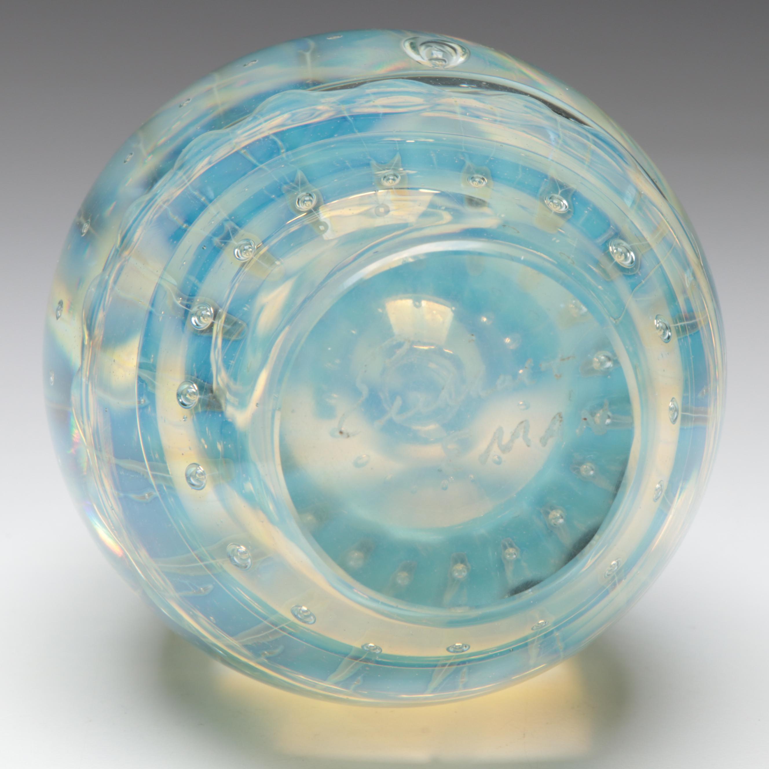Robert Eickholt and Kerry Art Glass Paperweights