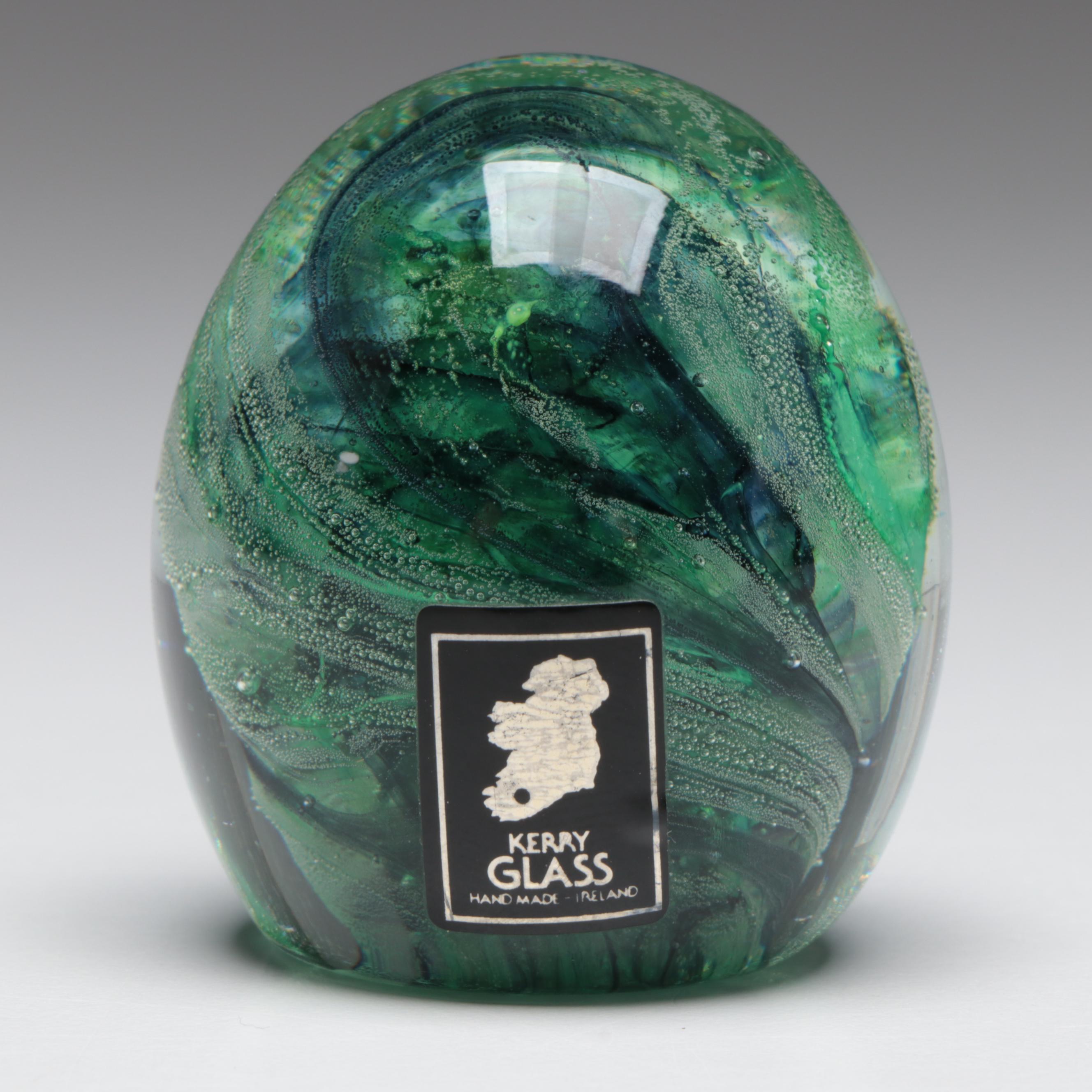 Robert Eickholt and Kerry Art Glass Paperweights