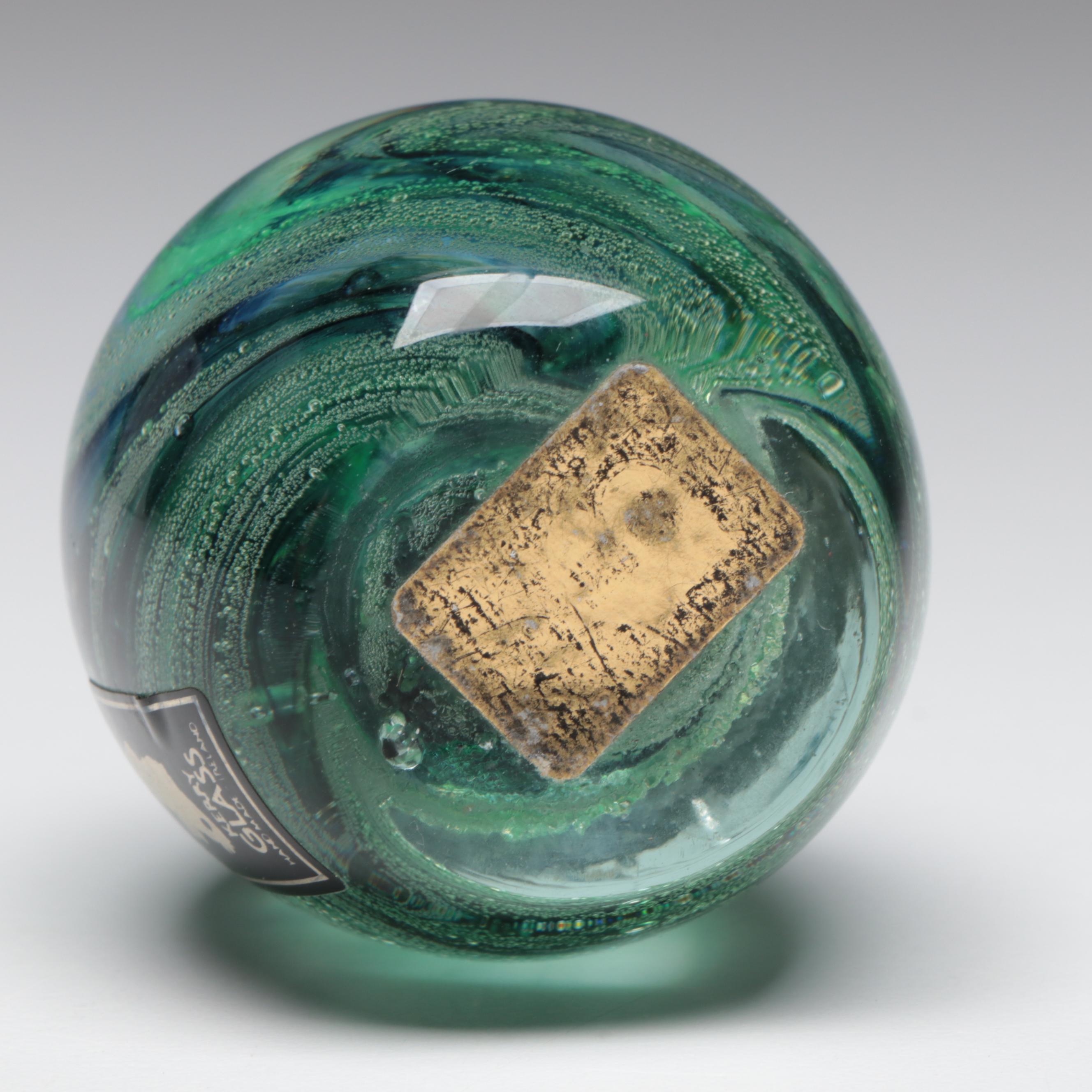 Robert Eickholt and Kerry Art Glass Paperweights