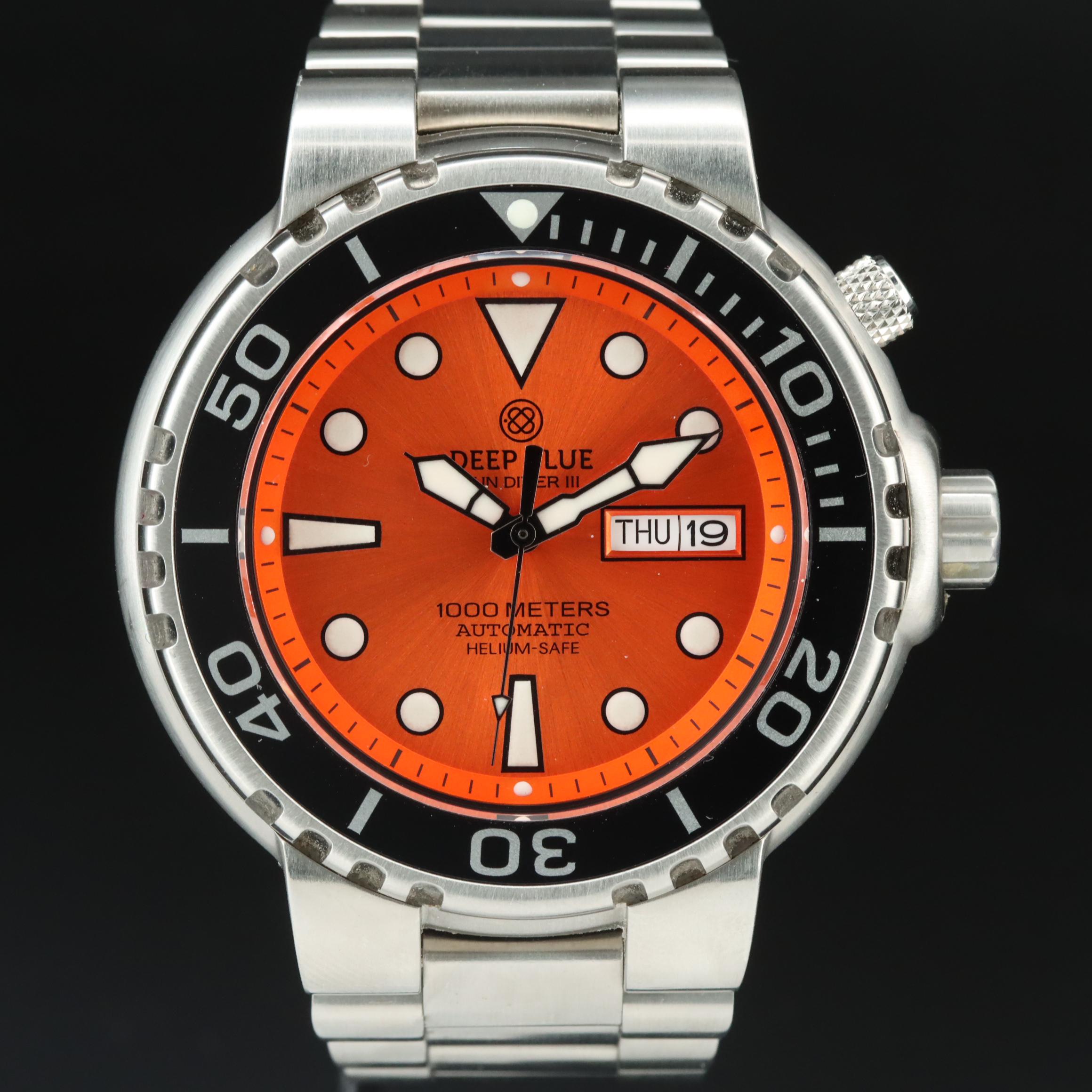 Deep Blue Pro Sea Diver Automatic Watch