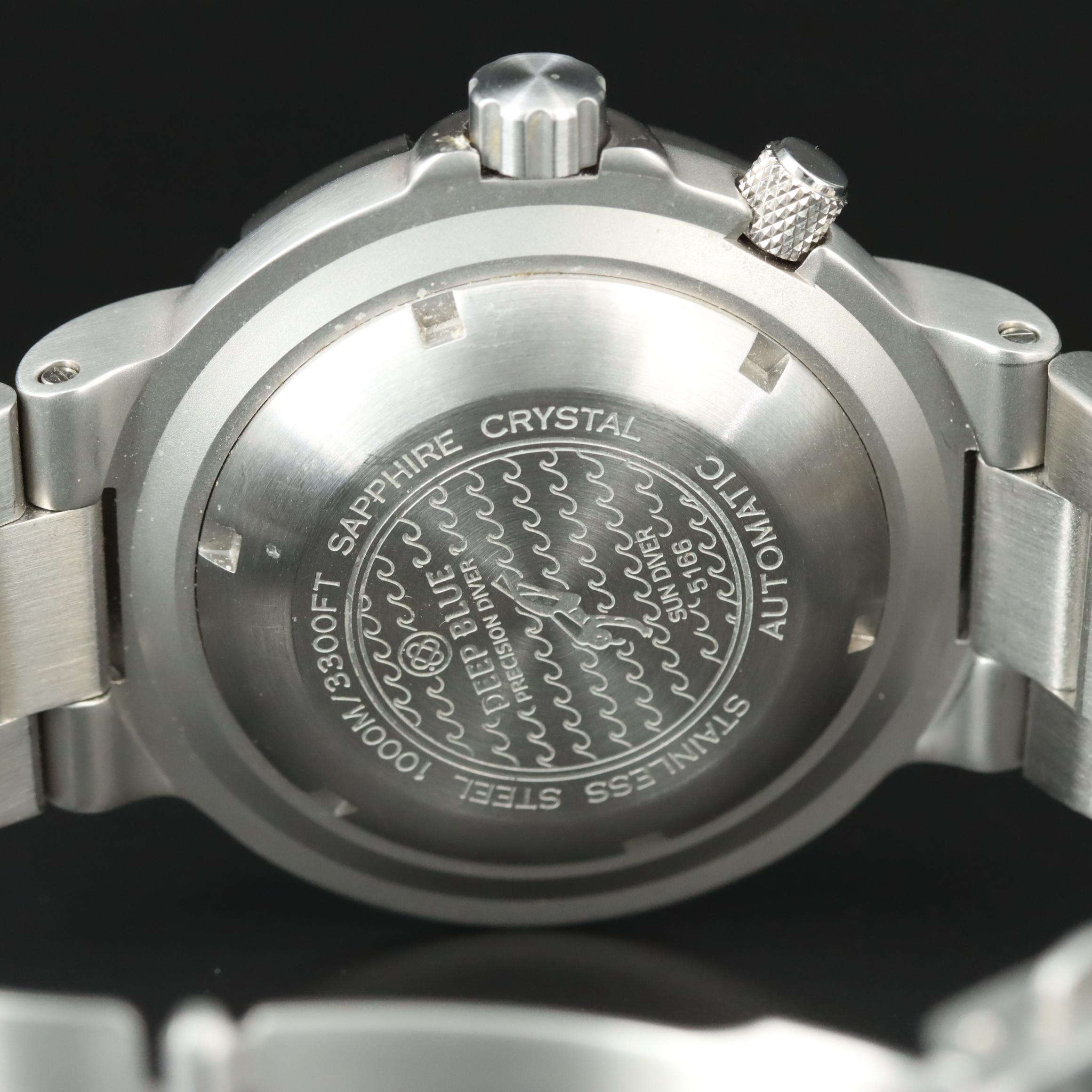 Deep Blue Pro Sea Diver Automatic Watch