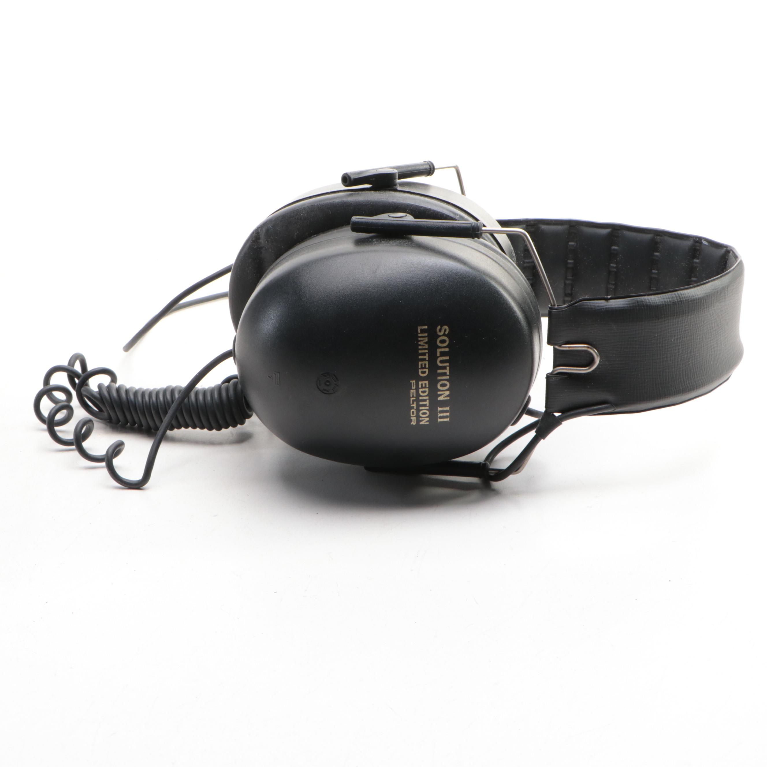 Sportcat SC150 Hand-Held Sports Scanner and Peltor Solution III Headphones