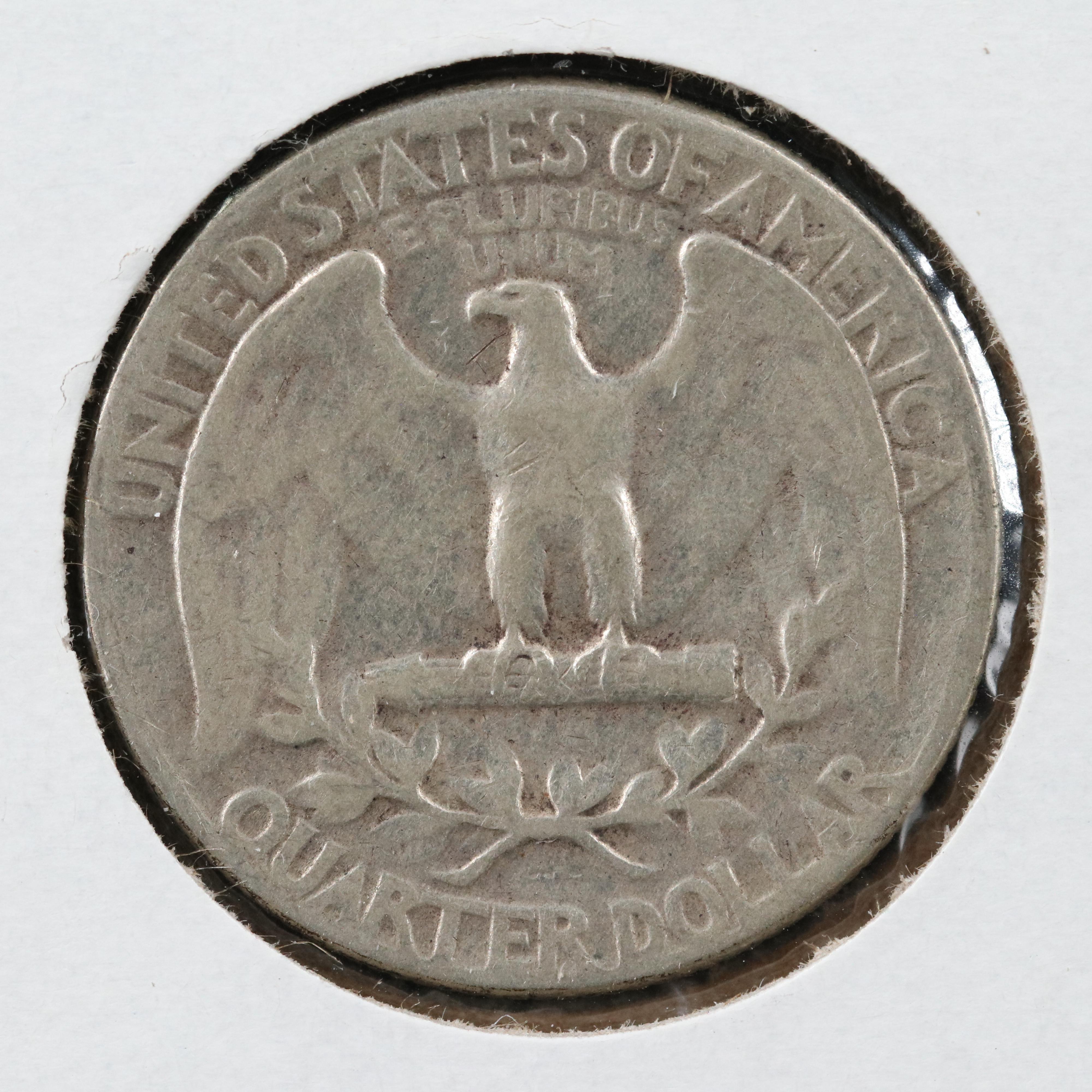 Forty George Washington Silver Quarters Ranging from 1944-1964