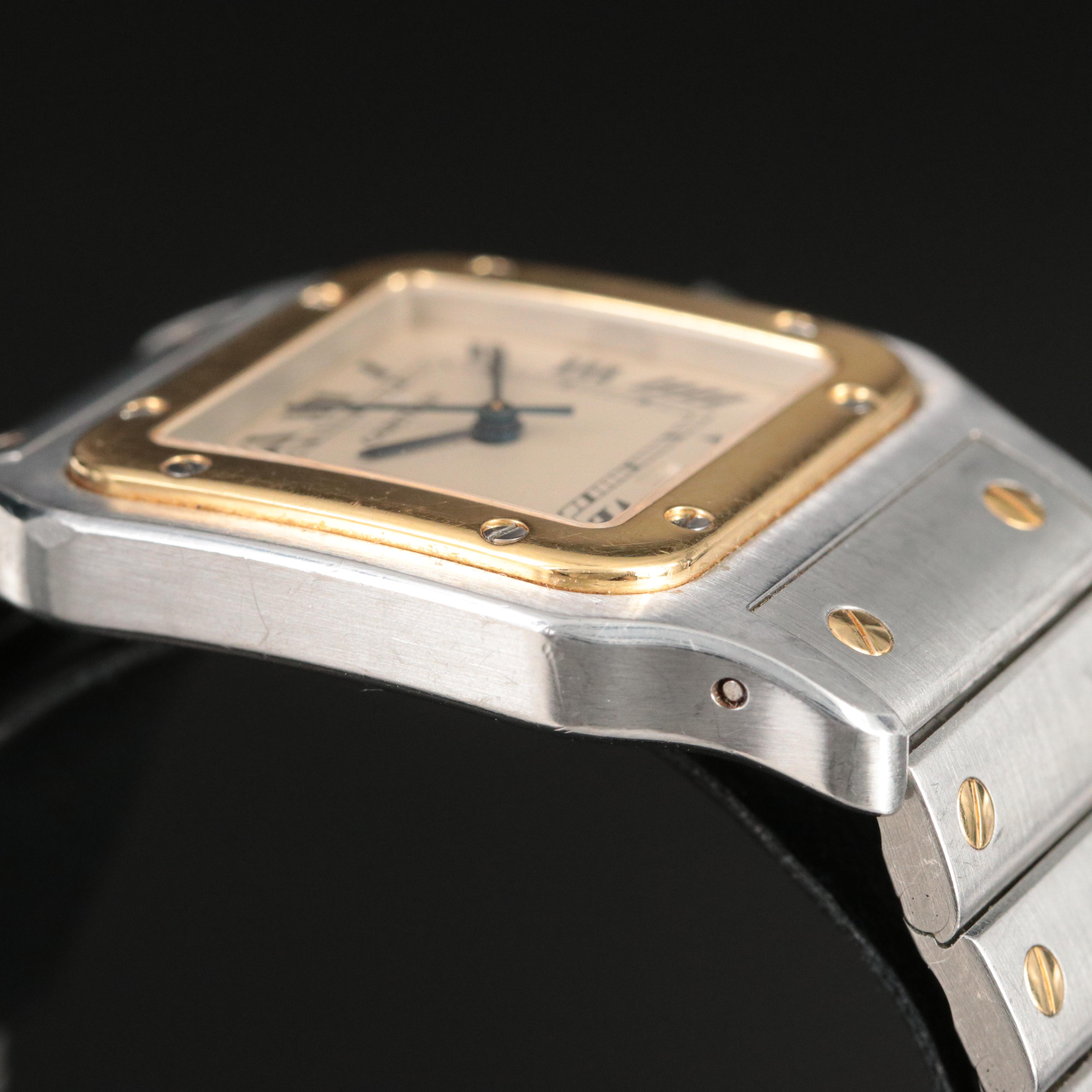 Cartier Santos Galbee Date Quartz Watch
