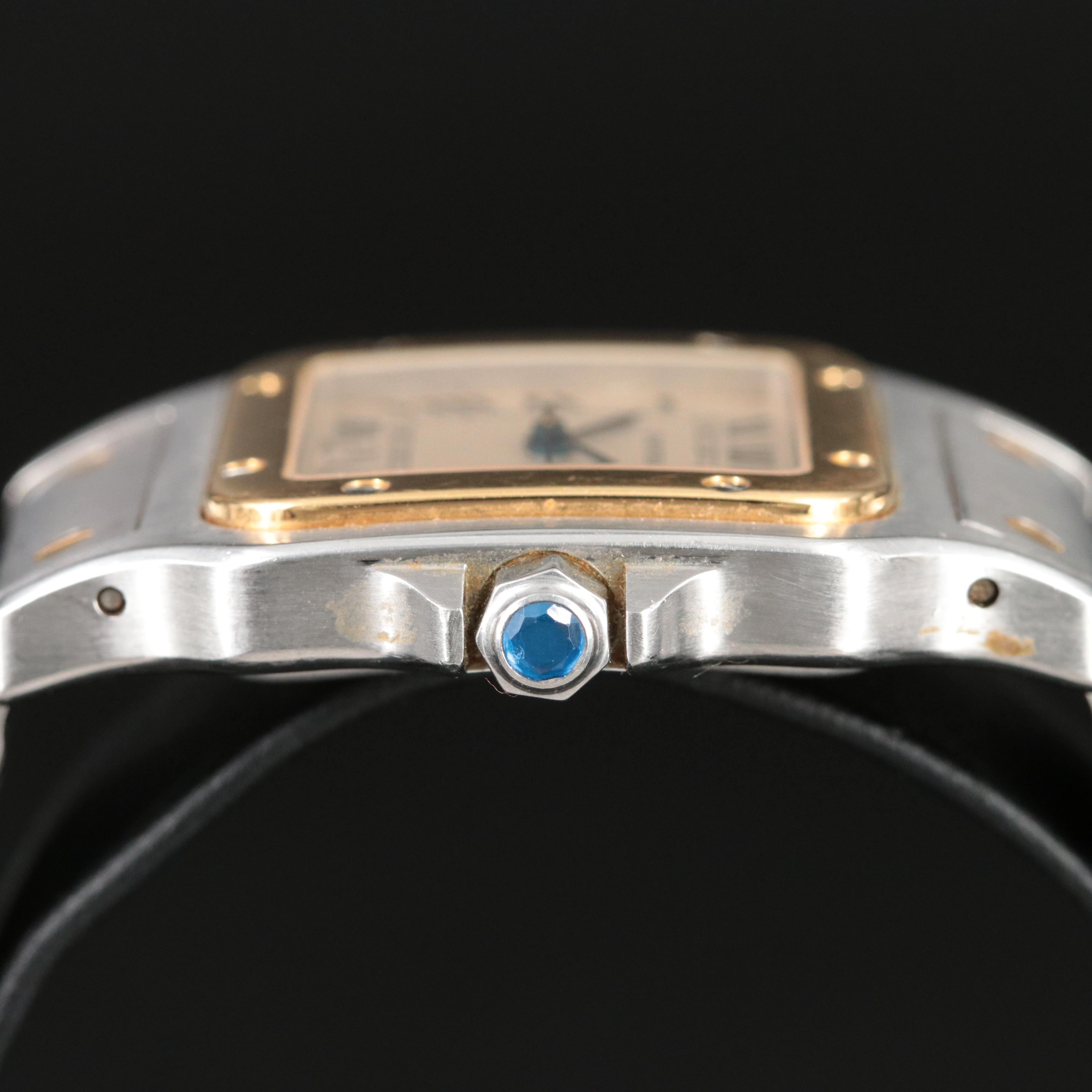 Cartier Santos Galbee Date Quartz Watch