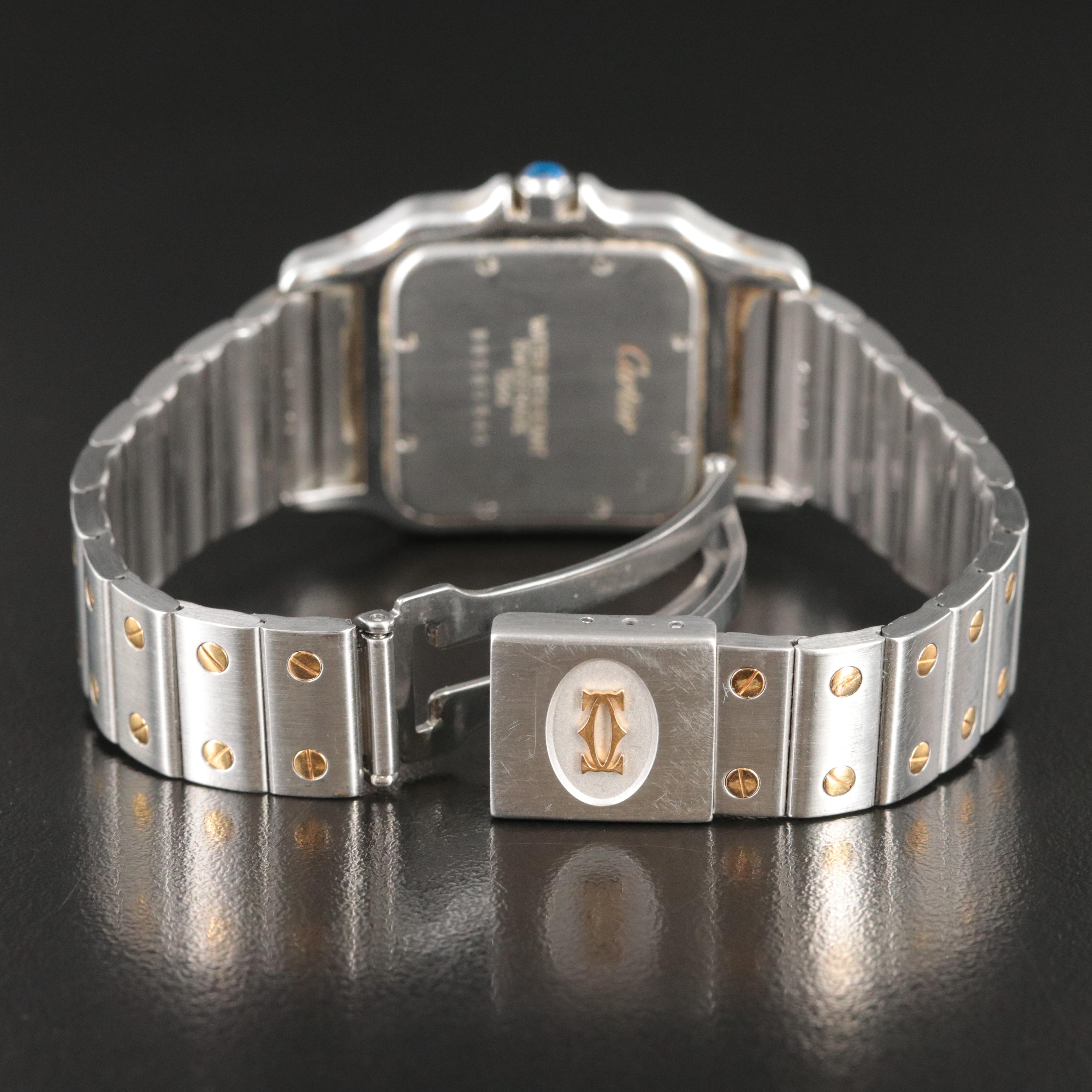 Cartier Santos Galbee Date Quartz Watch