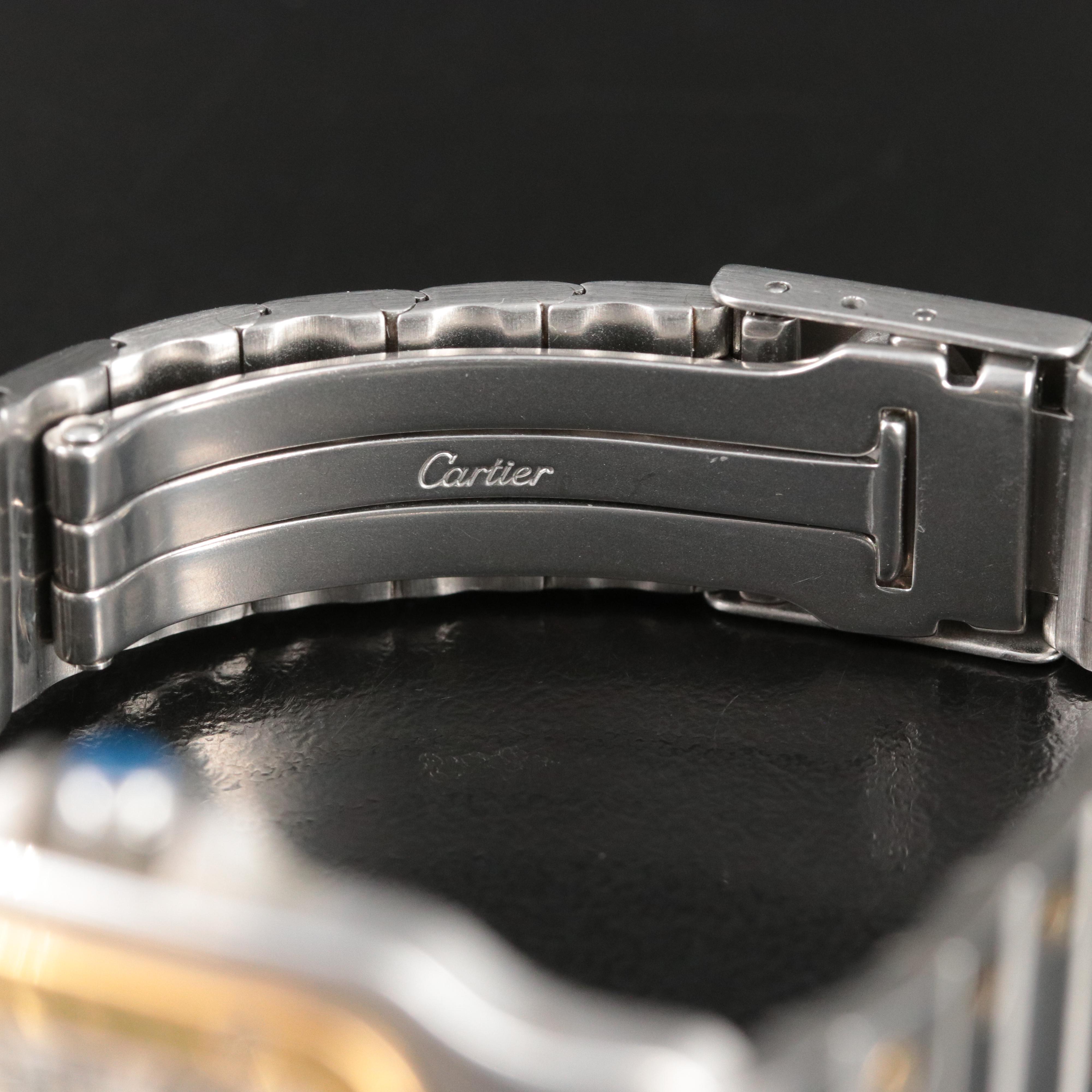 Cartier Santos Galbee Date Quartz Watch