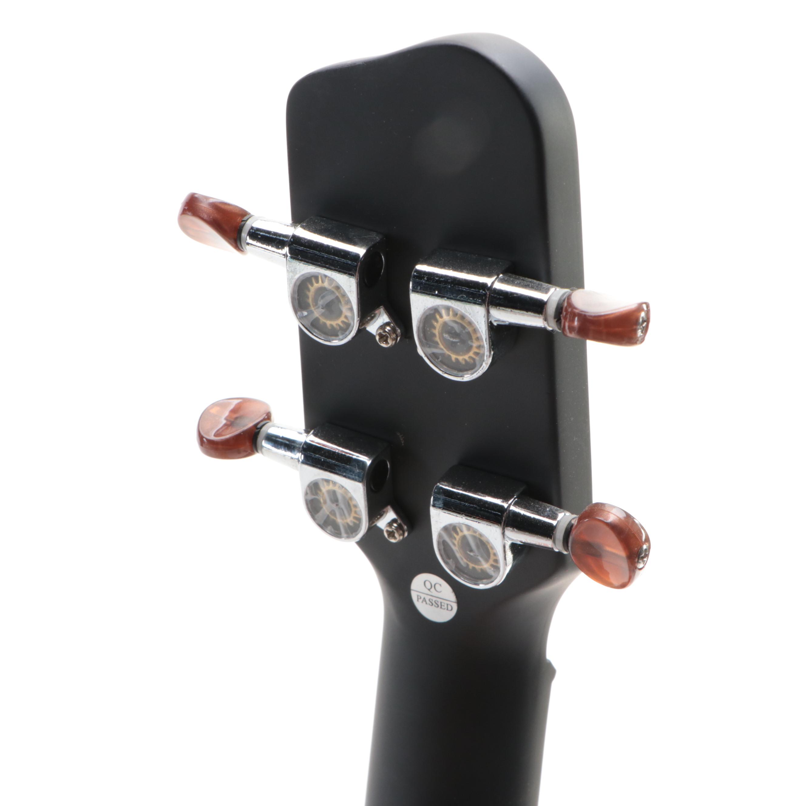 Donner Matte Black Ukulele