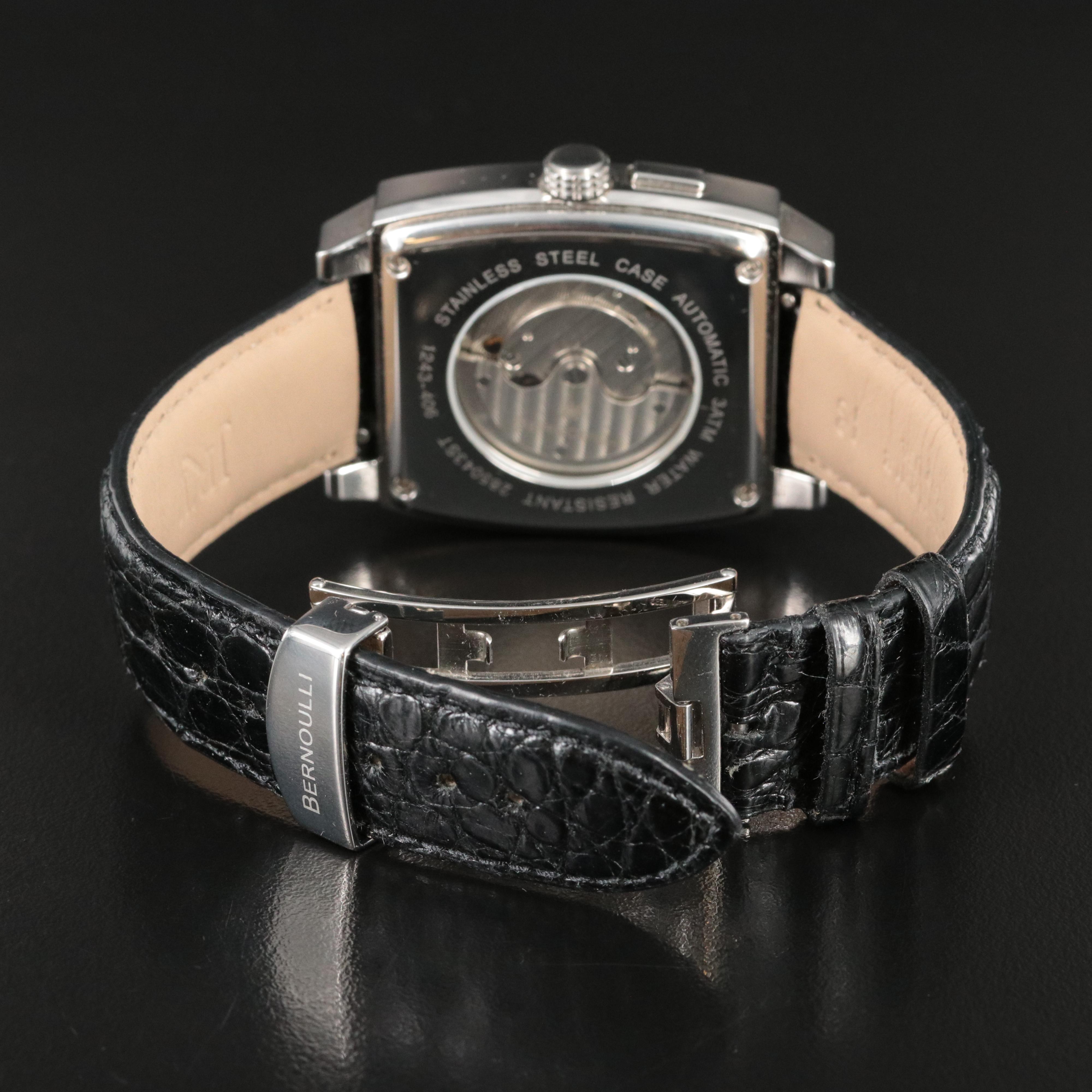 Stainless Steel Bernoulli Automatic Watch