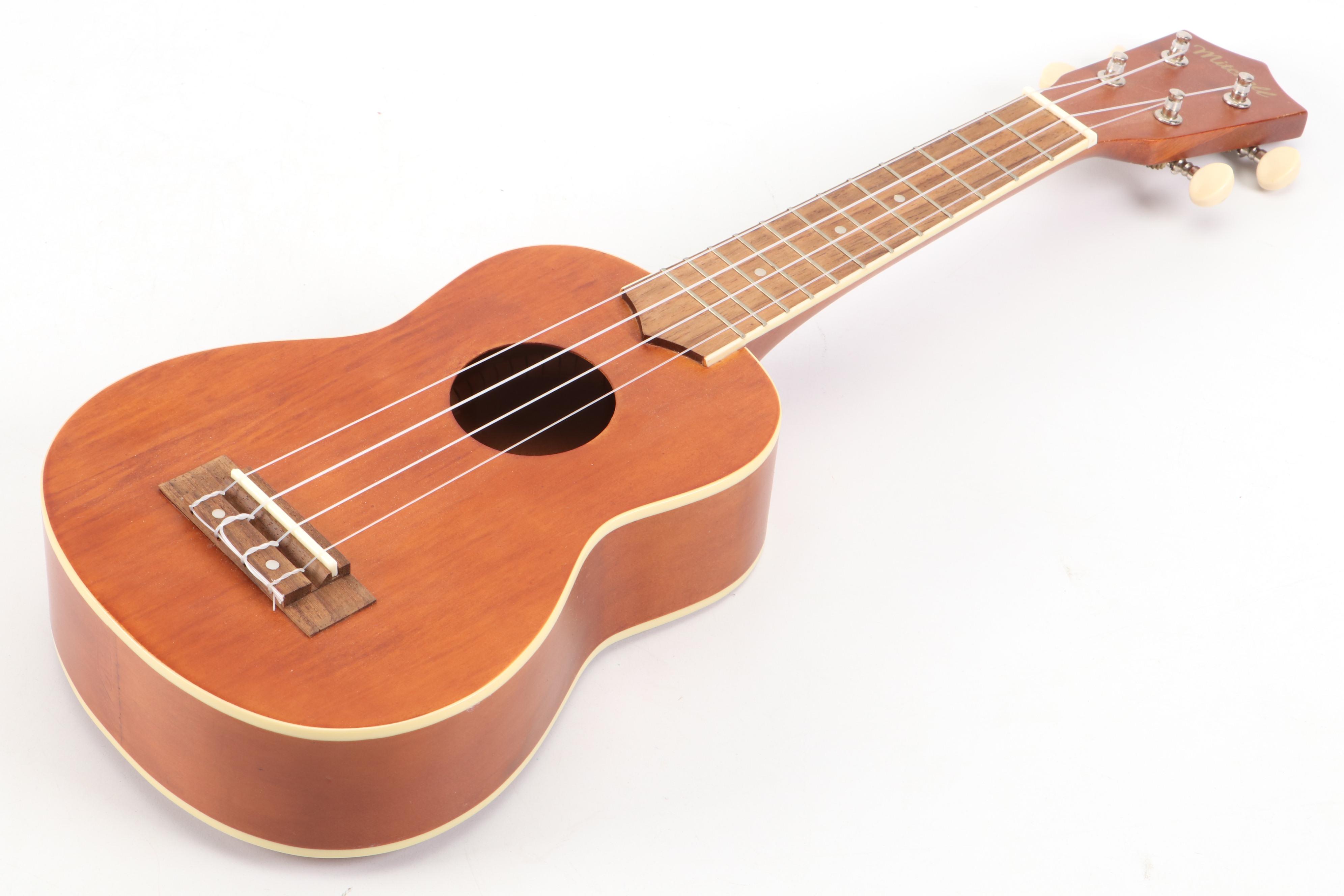 Woodnote Wood Soprano Ukulele with Michelle Wood Ukulele