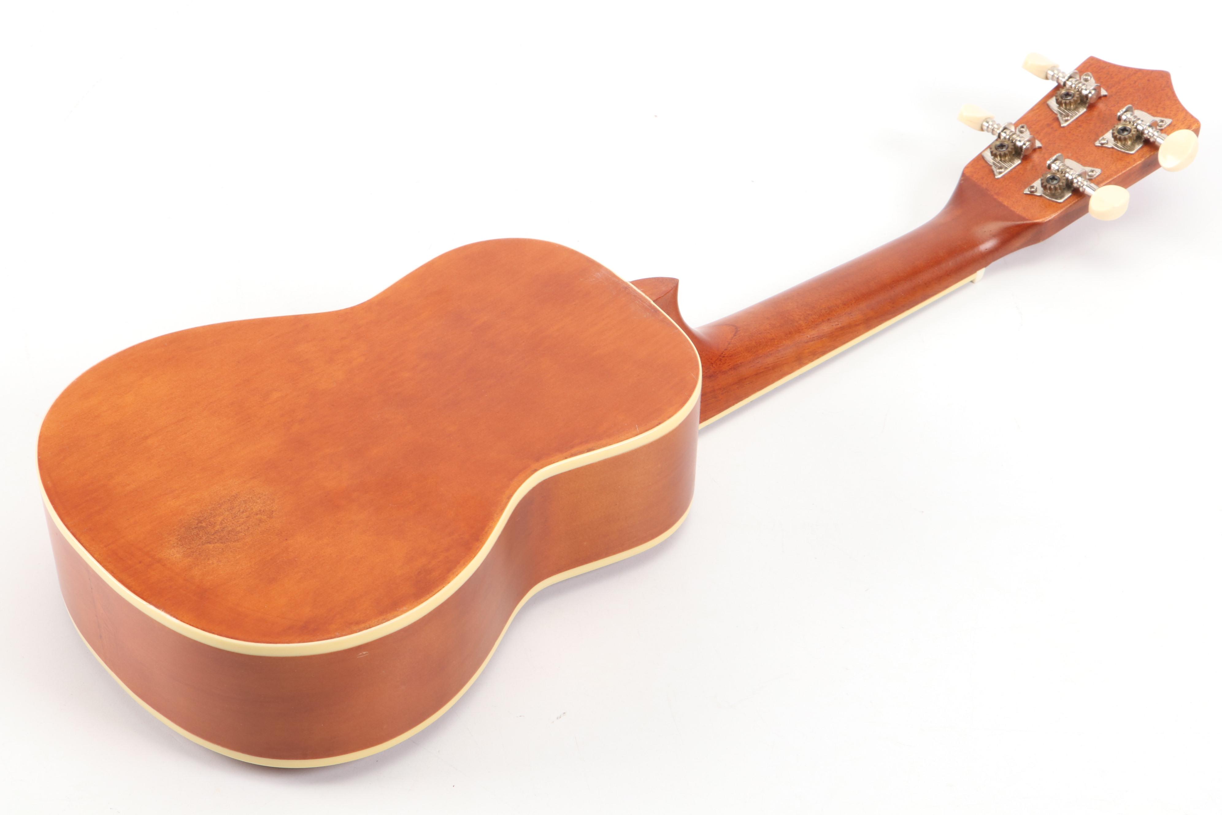 Woodnote Wood Soprano Ukulele with Michelle Wood Ukulele