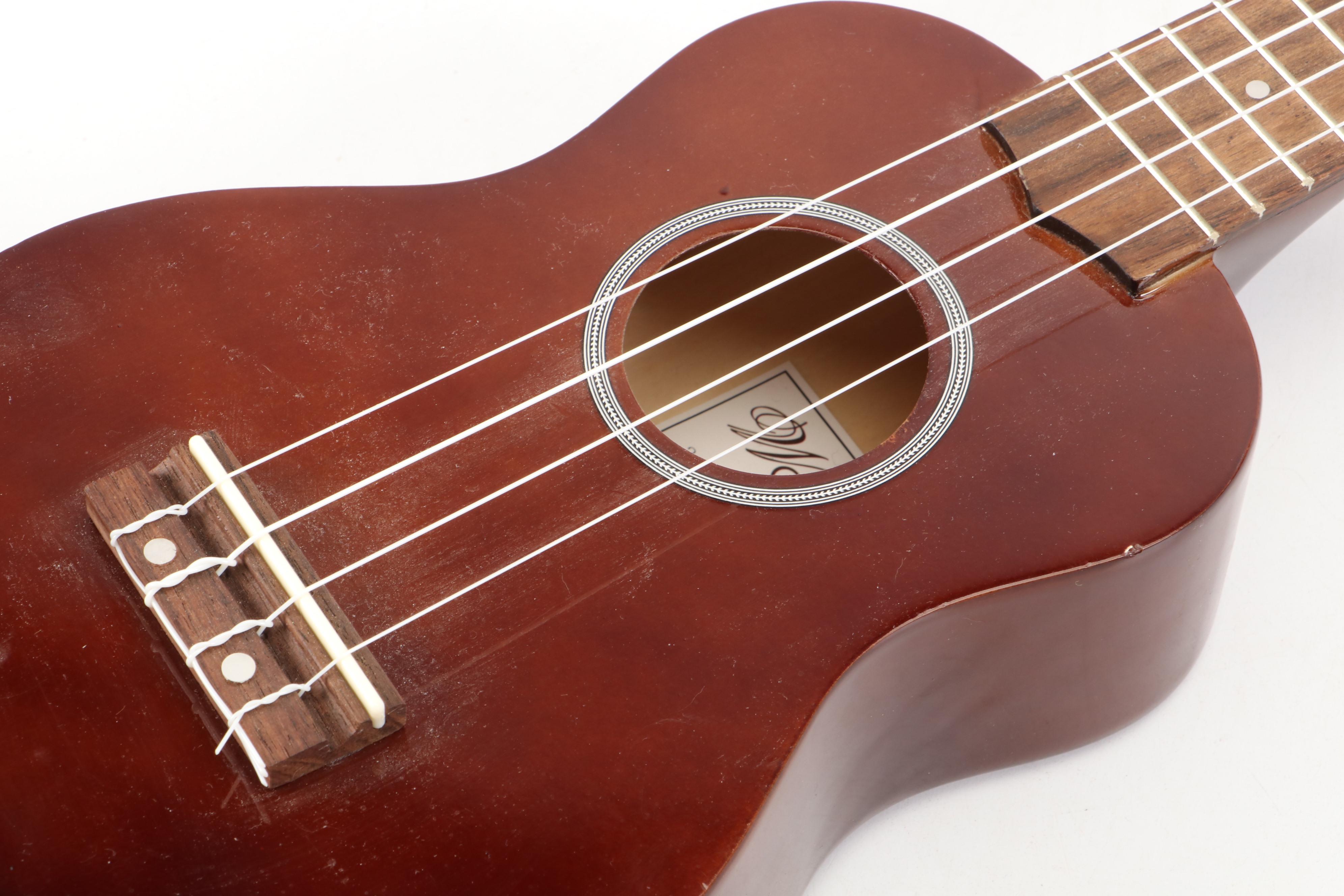 Woodnote Wood Soprano Ukulele with Michelle Wood Ukulele