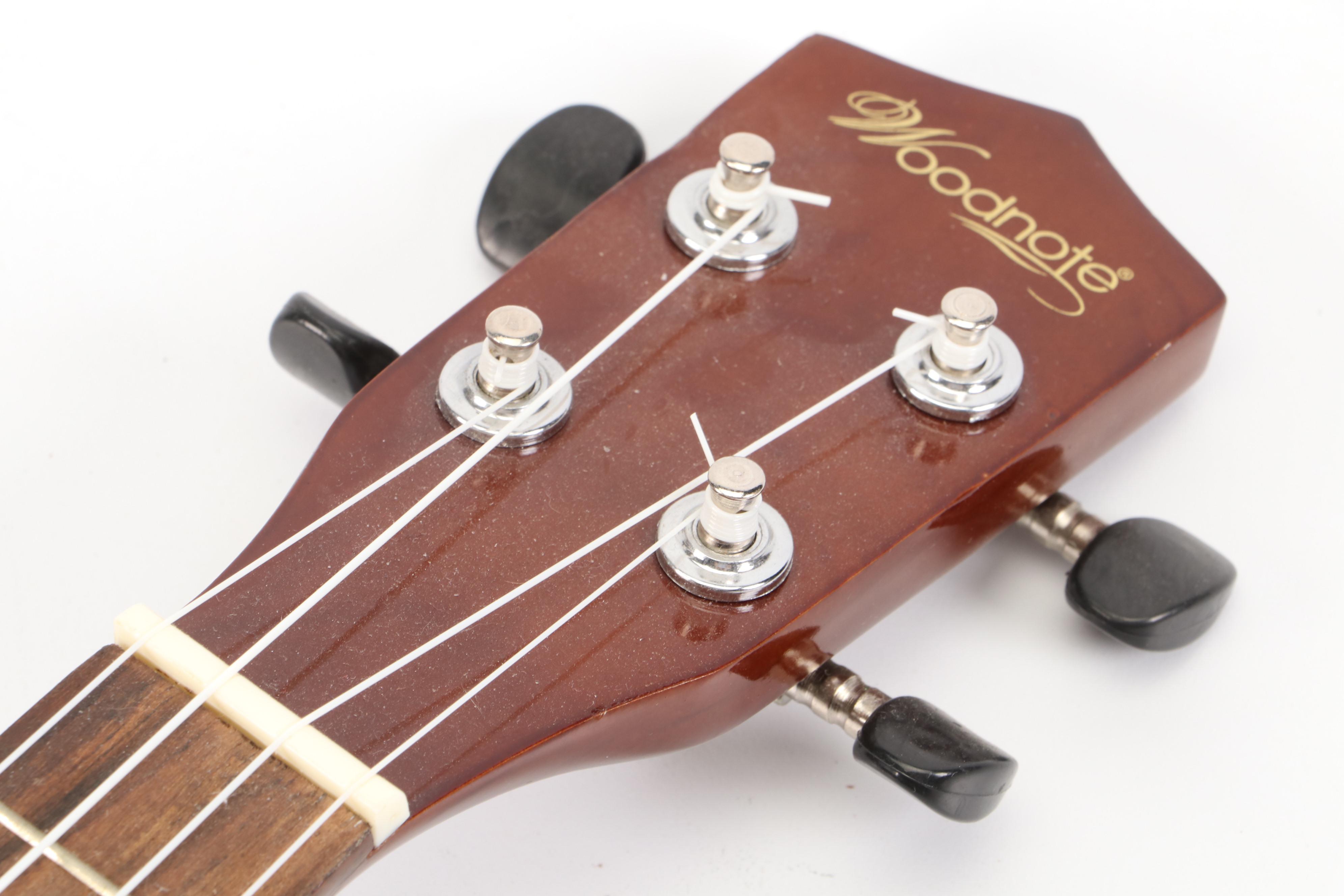 Woodnote Wood Soprano Ukulele with Michelle Wood Ukulele