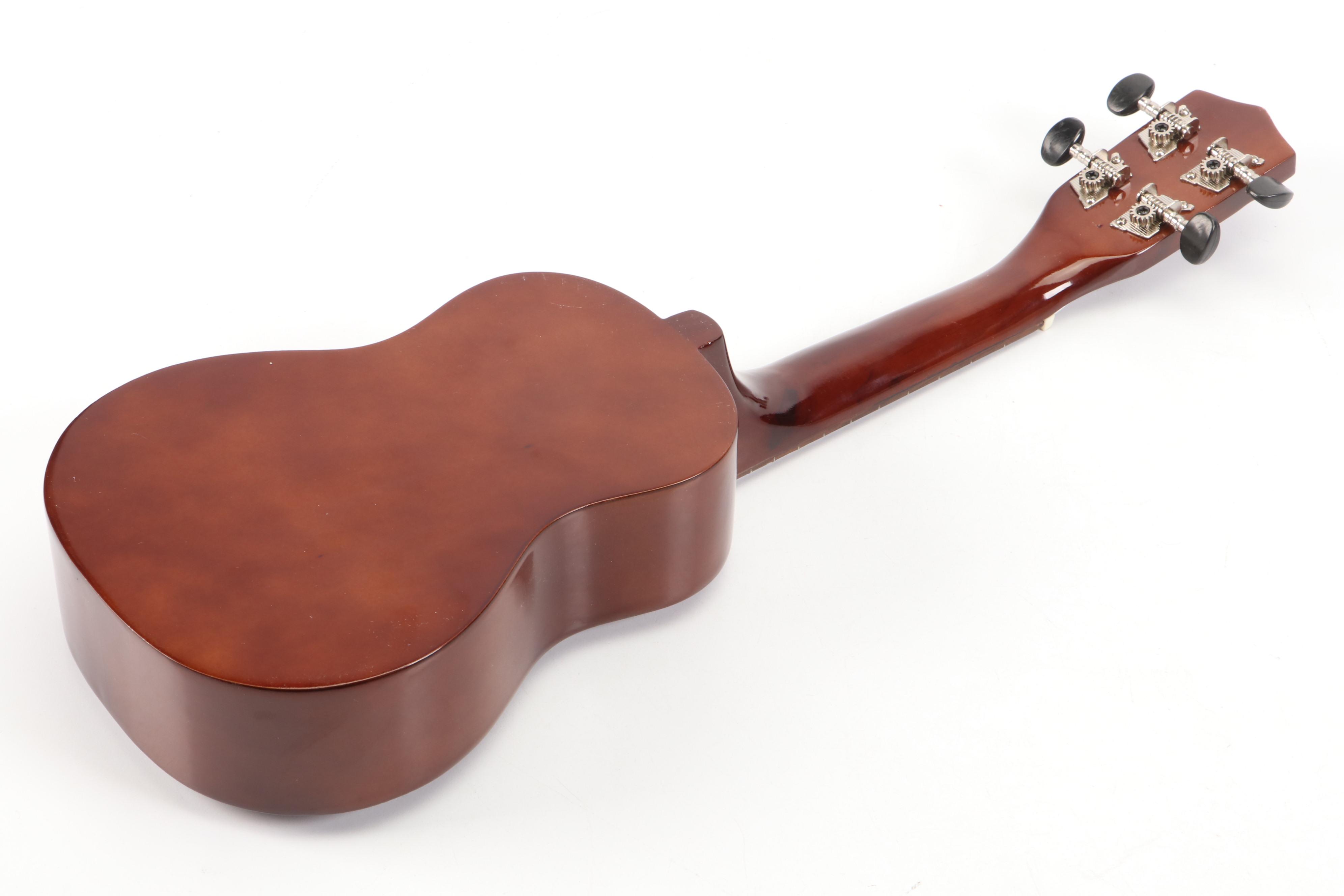 Woodnote Wood Soprano Ukulele with Michelle Wood Ukulele