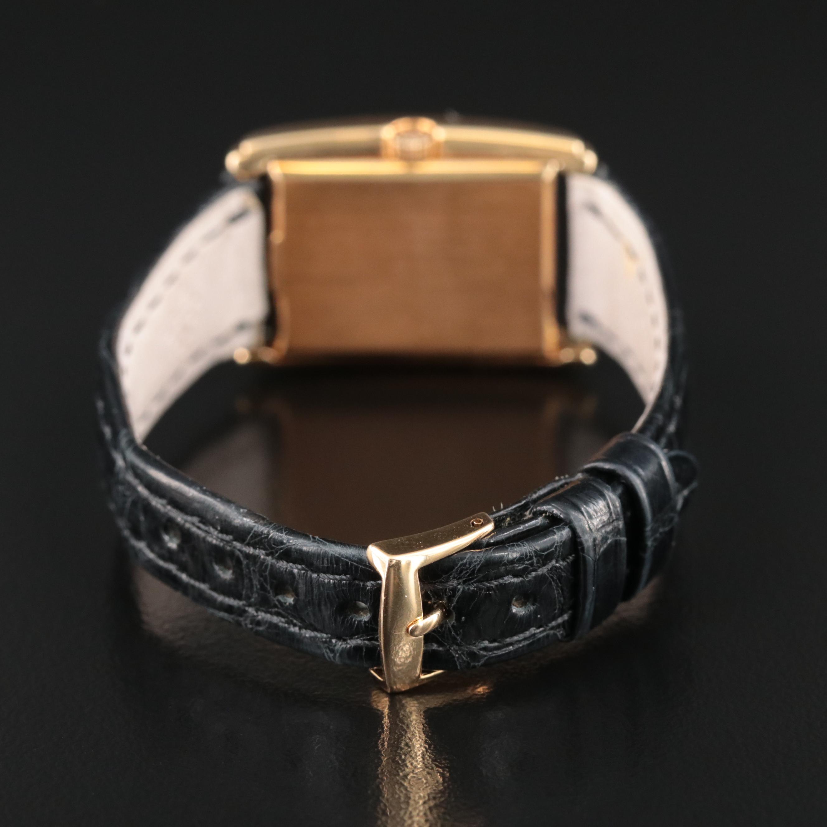 Patek Philippe Custom Diamond Set 18K Gold Watch