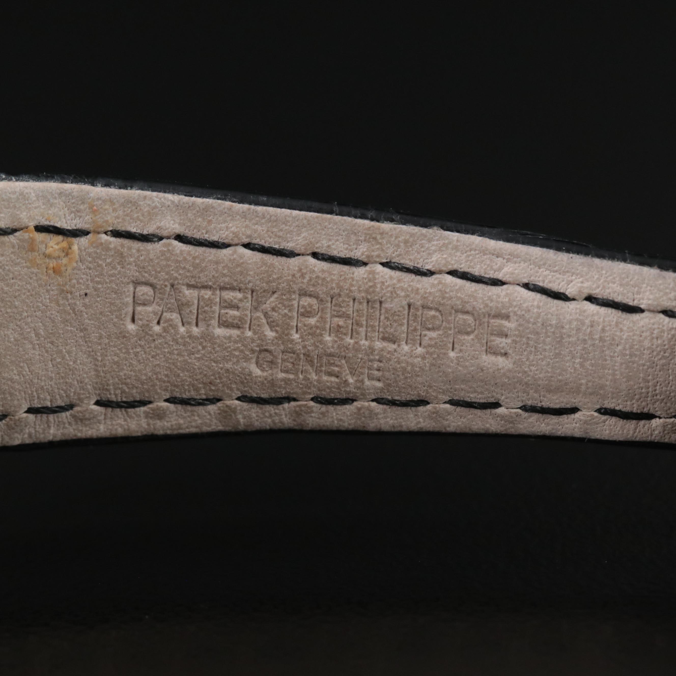 Patek Philippe Custom Diamond Set 18K Gold Watch