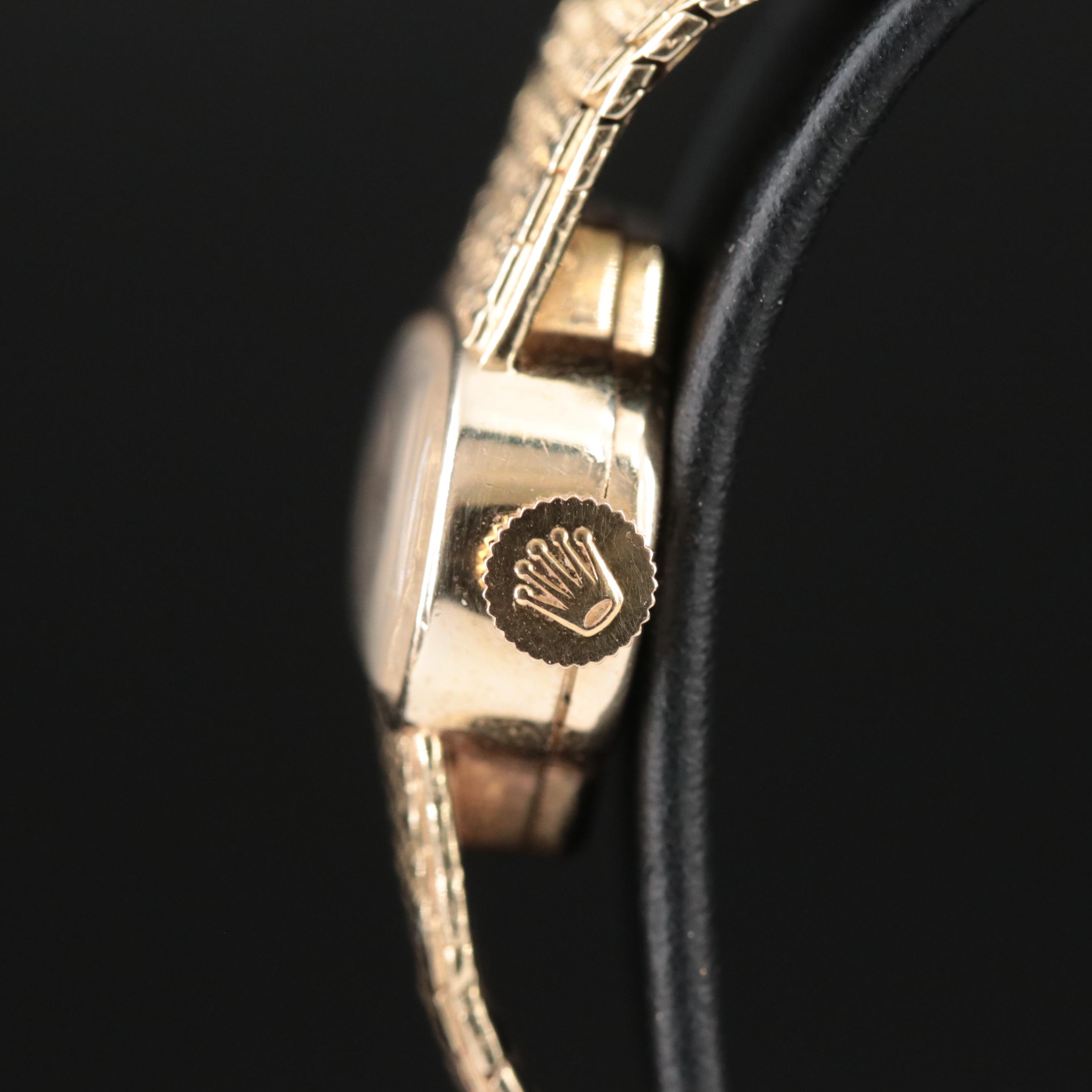 Vintage Rolex 14K Gold Cocktail Watch