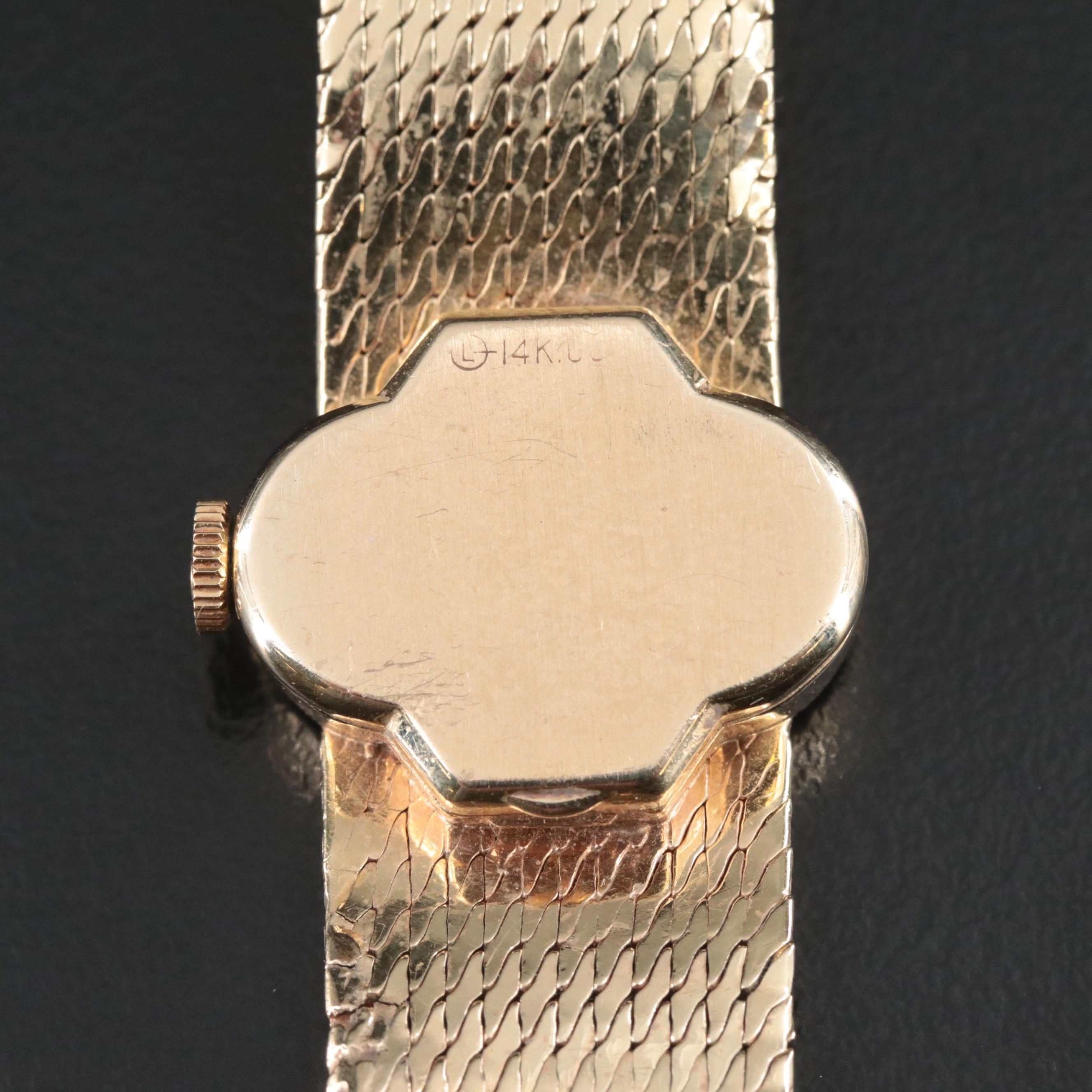 Vintage Rolex 14K Gold Cocktail Watch