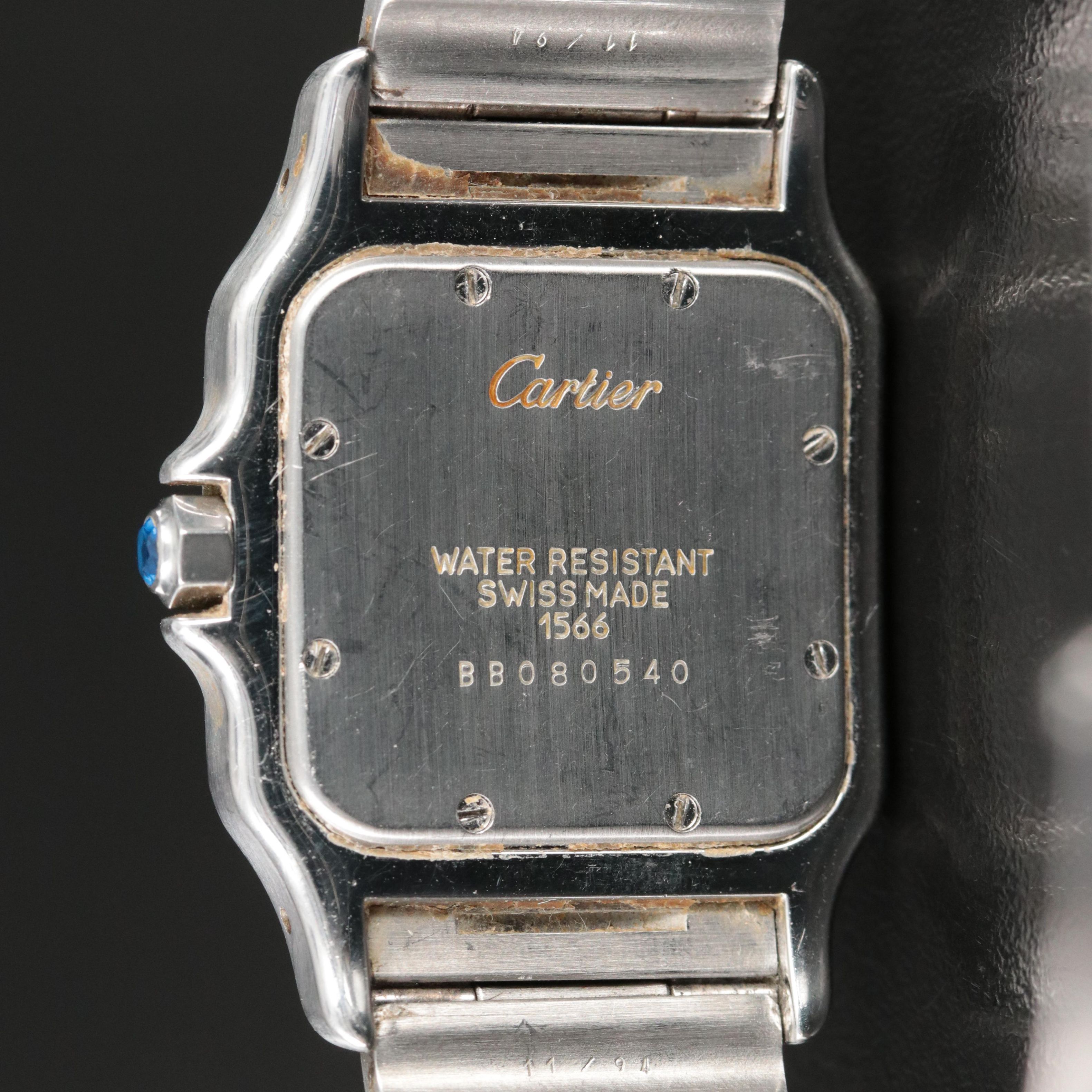 Cartier Santos Galbee Date Quartz Watch