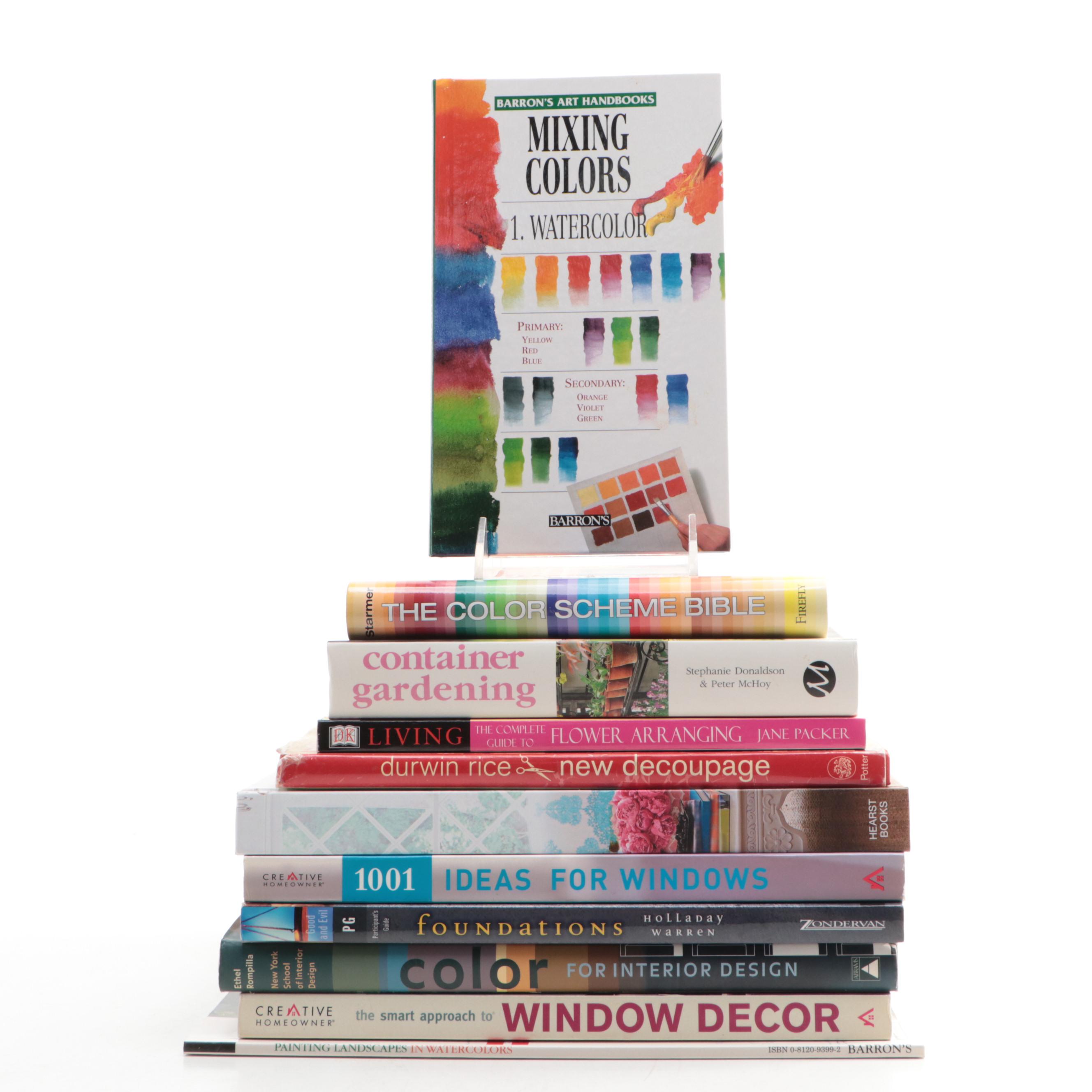 "Color For Interior Design" by Ethel Rompilla with More Books