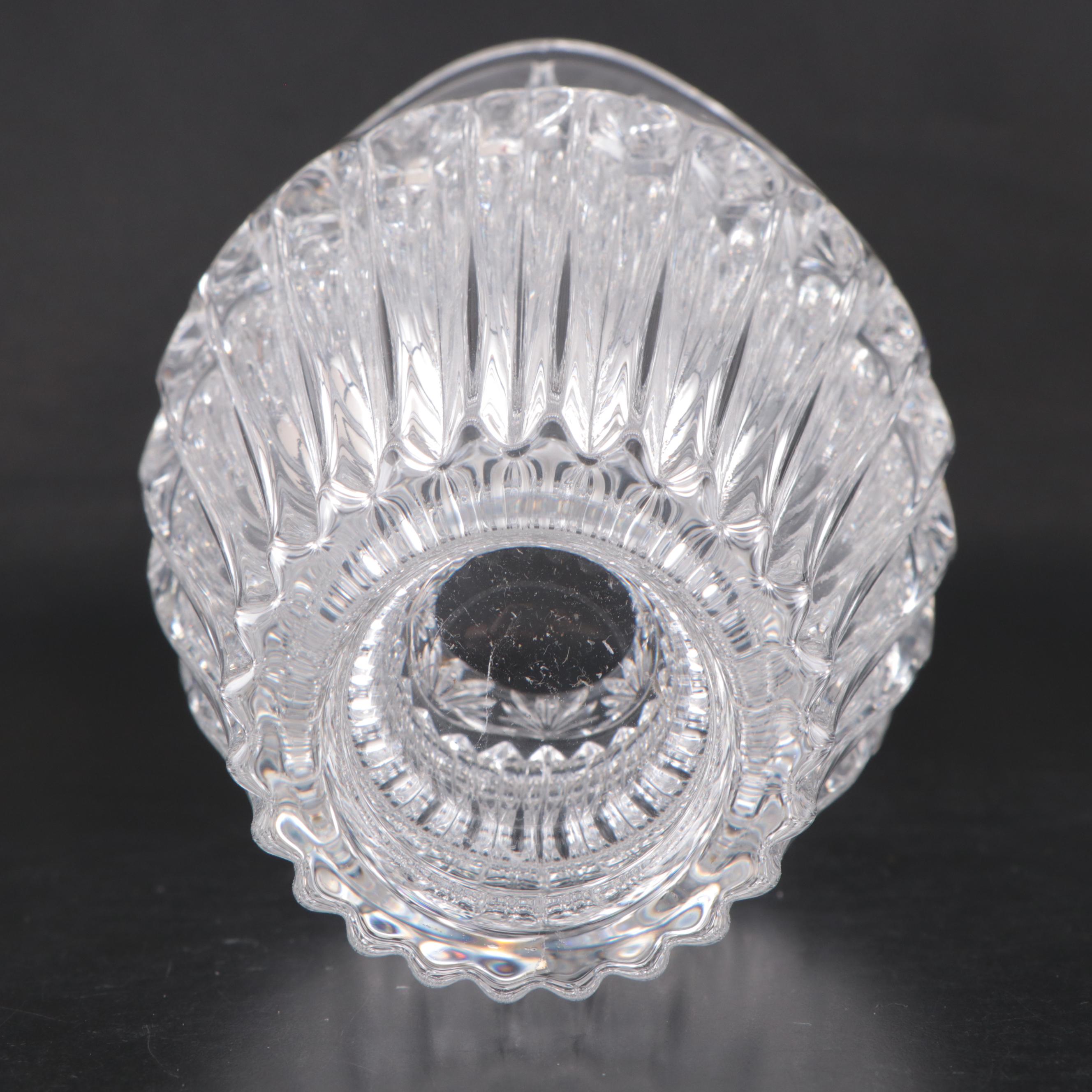 Oneida "Nobilis" Crystal Vase with Original Box