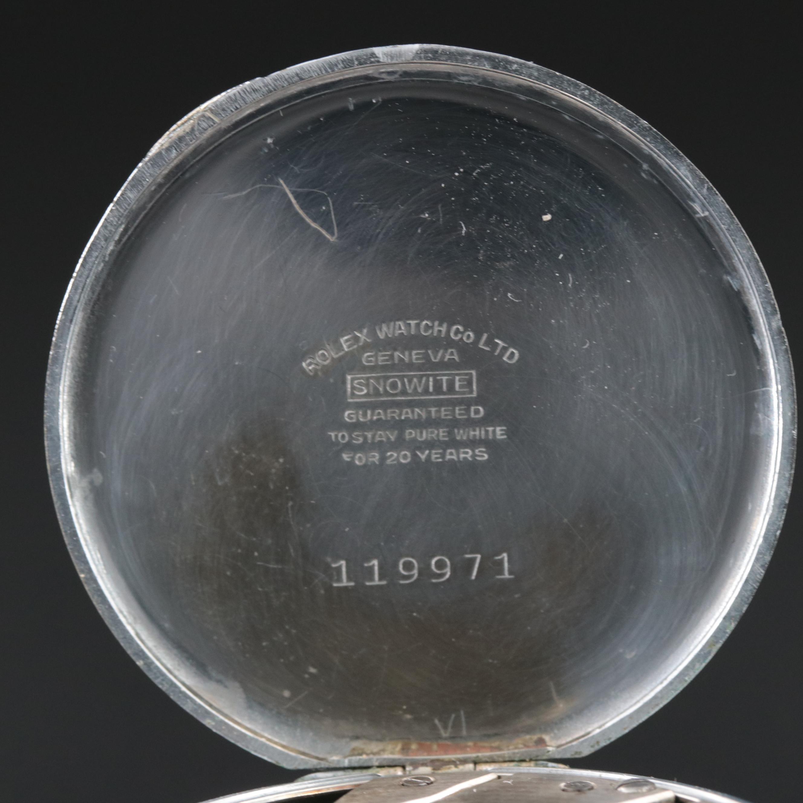 Vintage Rolex 27 World's Records Pocket Watch