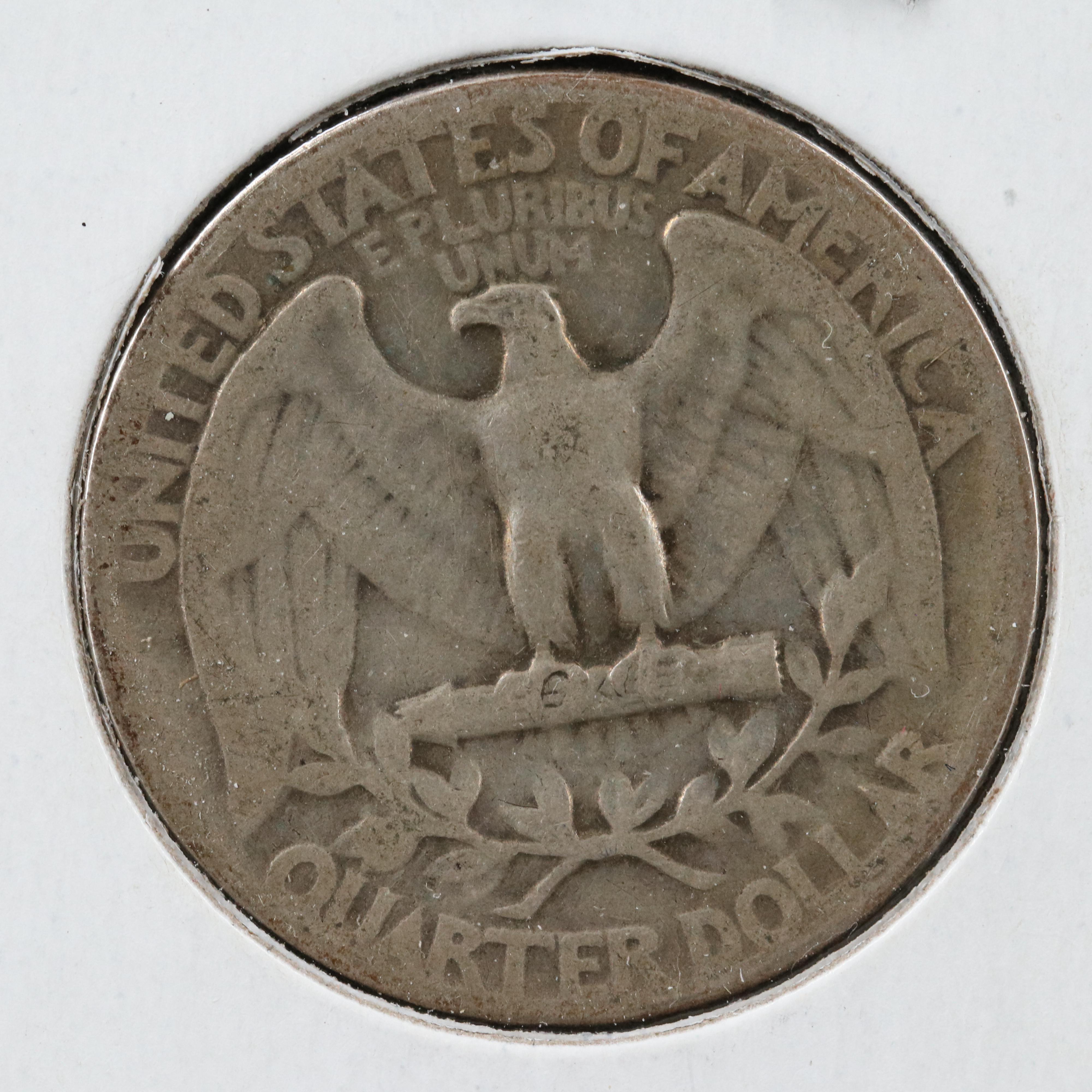 Forty George Washington Silver Quarters Ranging from 1944-1964