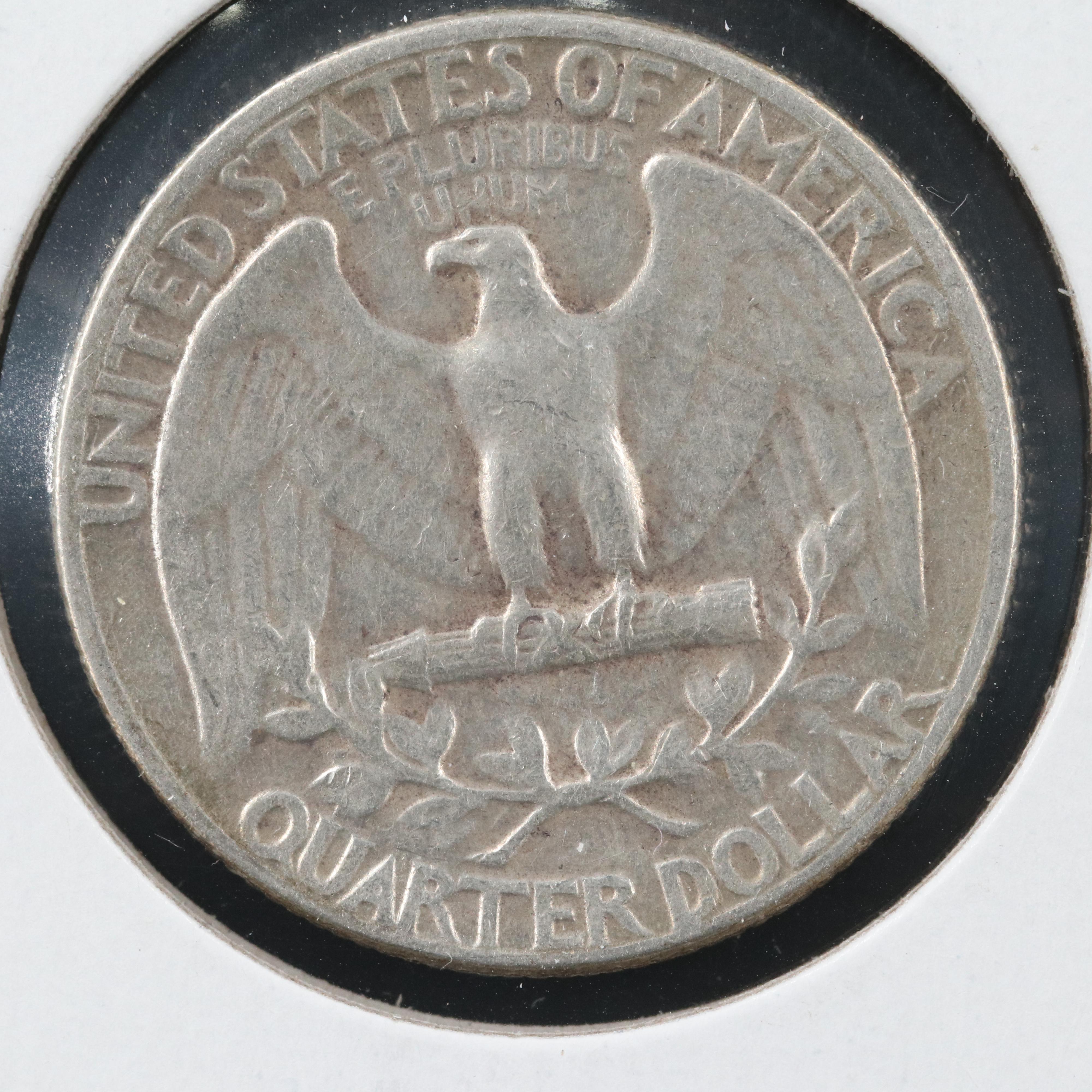 Forty George Washington Silver Quarters Ranging from 1944-1964