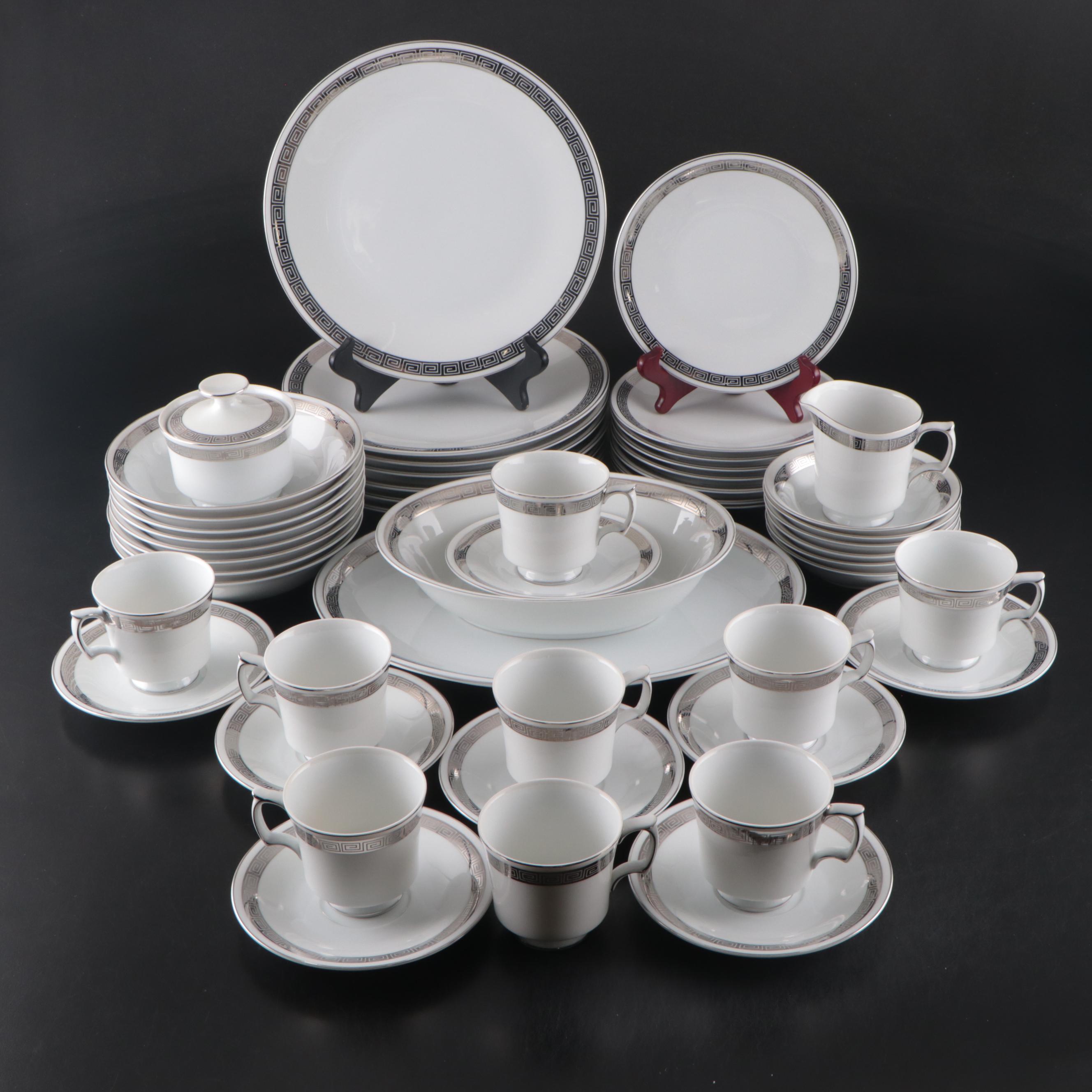 Harmony House Porcelain "Romaic" Dinnerware, Mid to Late 20th Century