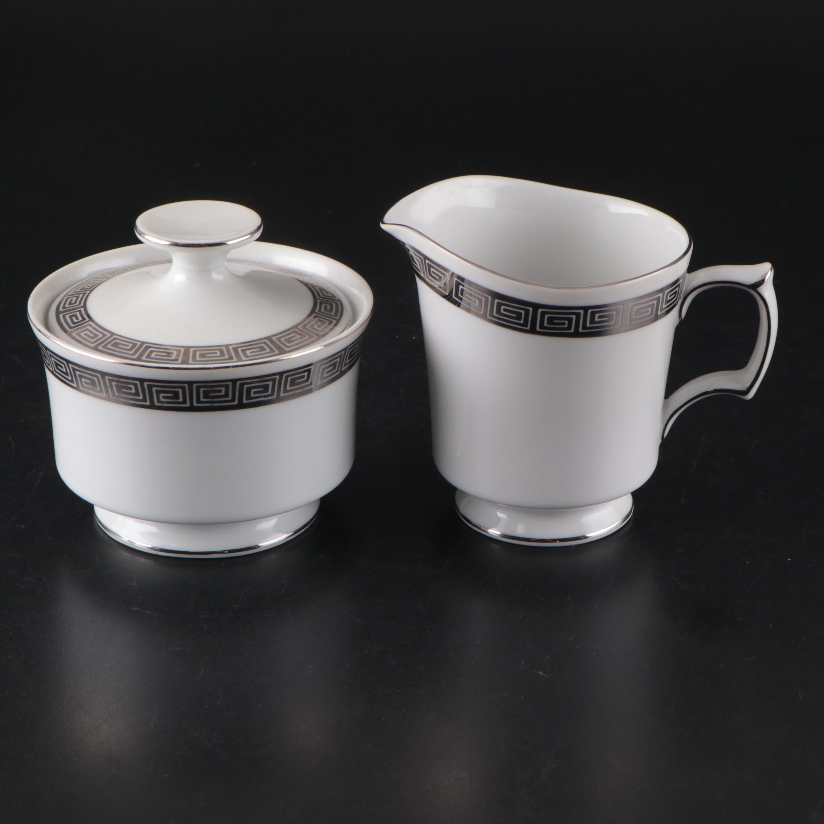 Harmony House Porcelain "Romaic" Dinnerware, Mid to Late 20th Century