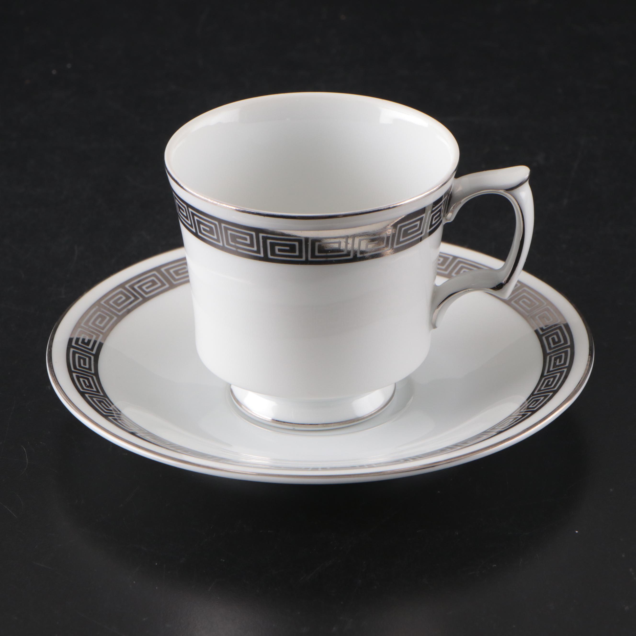 Harmony House Porcelain "Romaic" Dinnerware, Mid to Late 20th Century