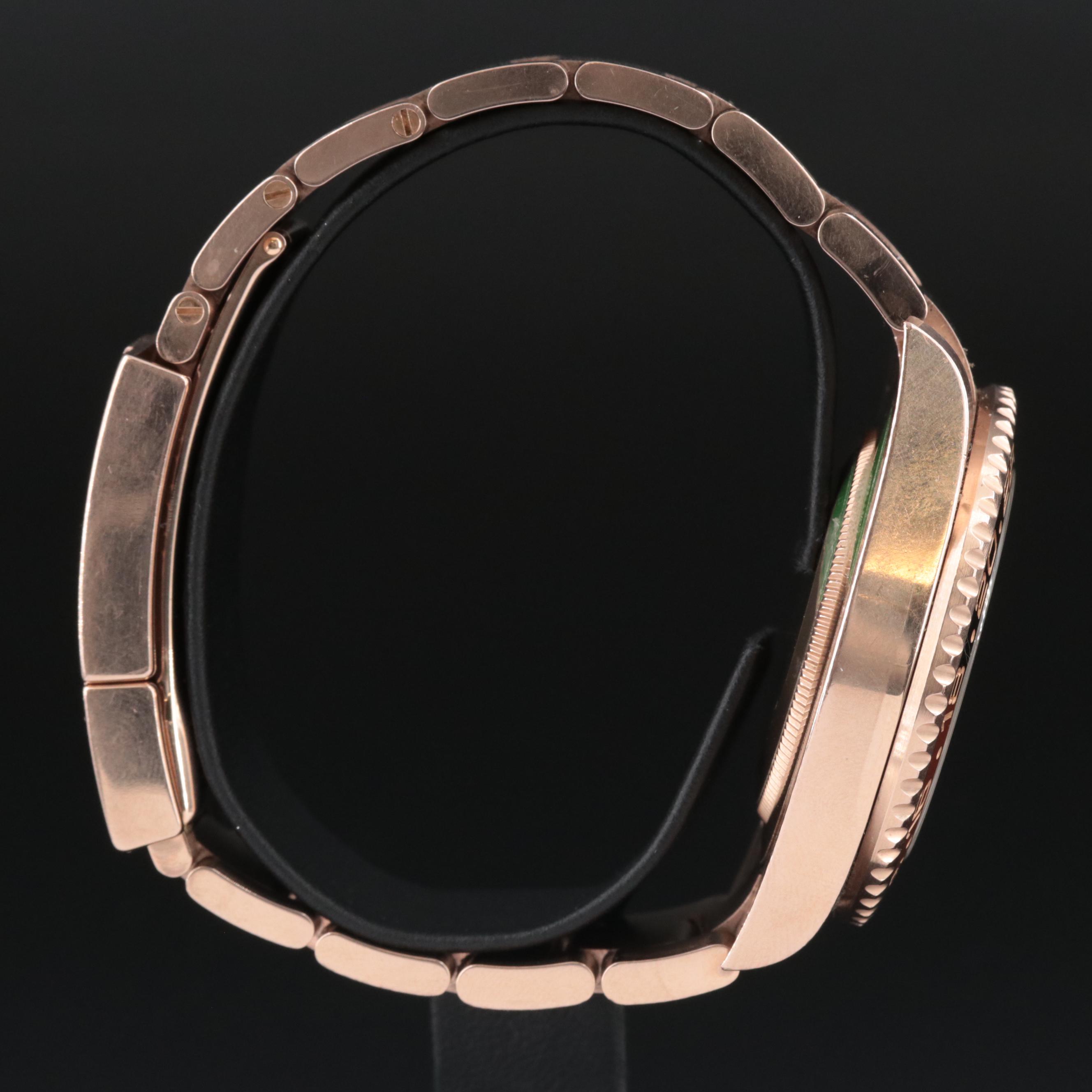 Rolex 18K Everose GMT-Master II Ceramic "Root Beer" Watch