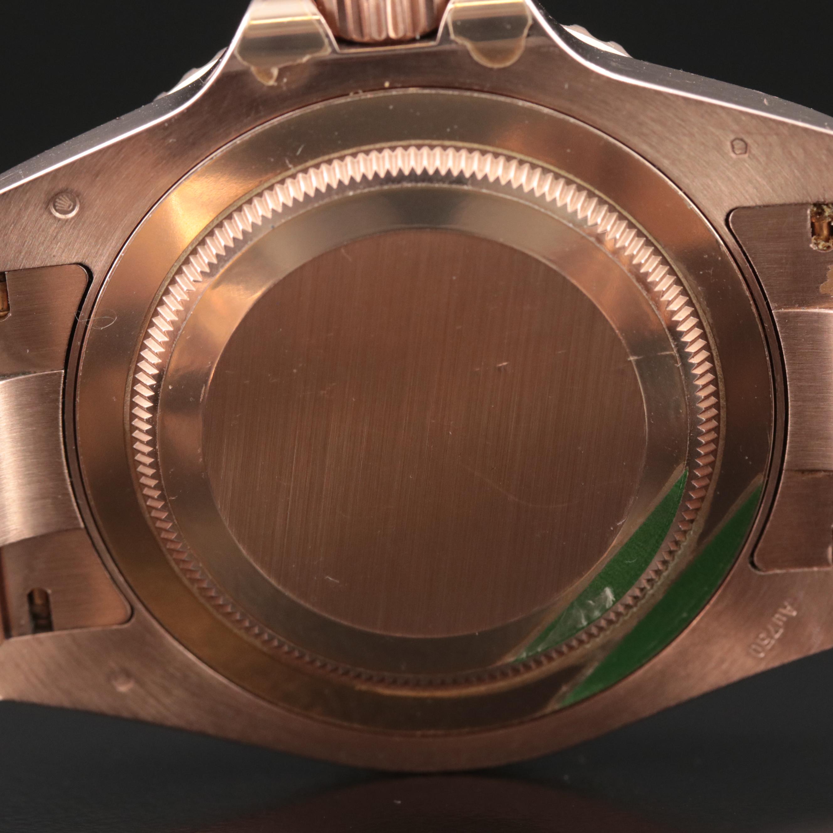 Rolex 18K Everose GMT-Master II Ceramic "Root Beer" Watch