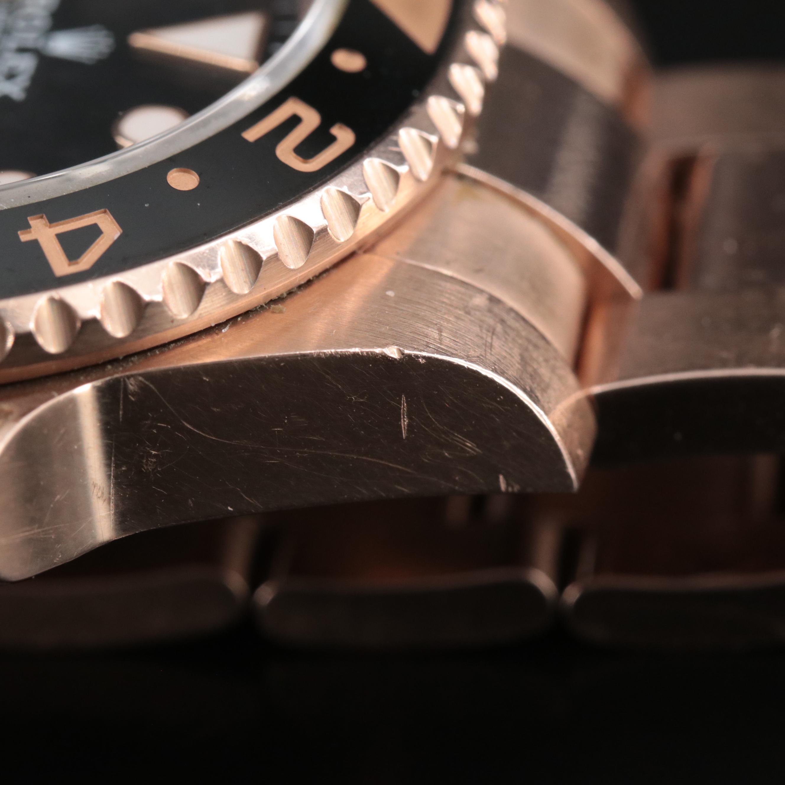 Rolex 18K Everose GMT-Master II Ceramic "Root Beer" Watch