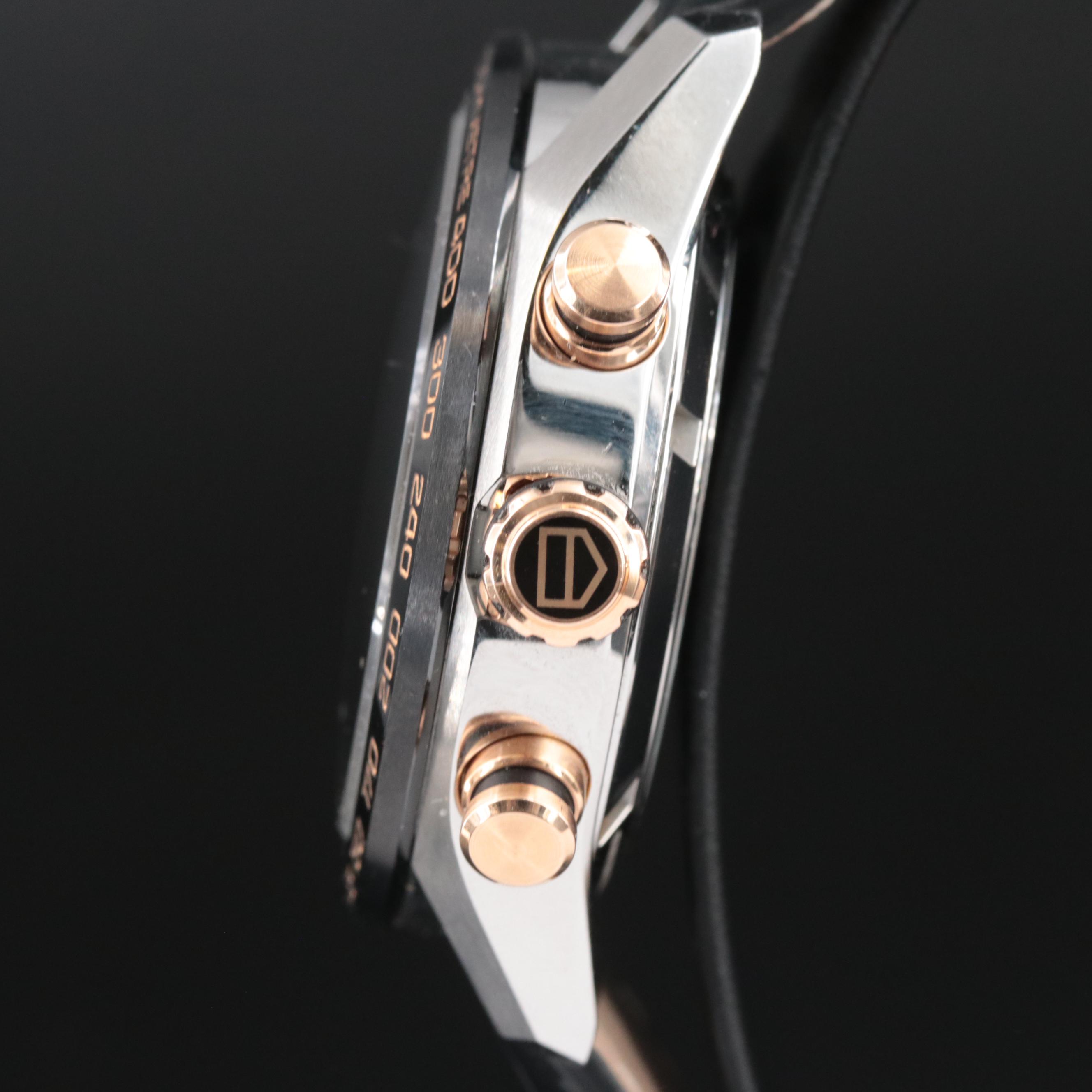 TAG Heuer 18K and Stainless Steel Carerra Watch