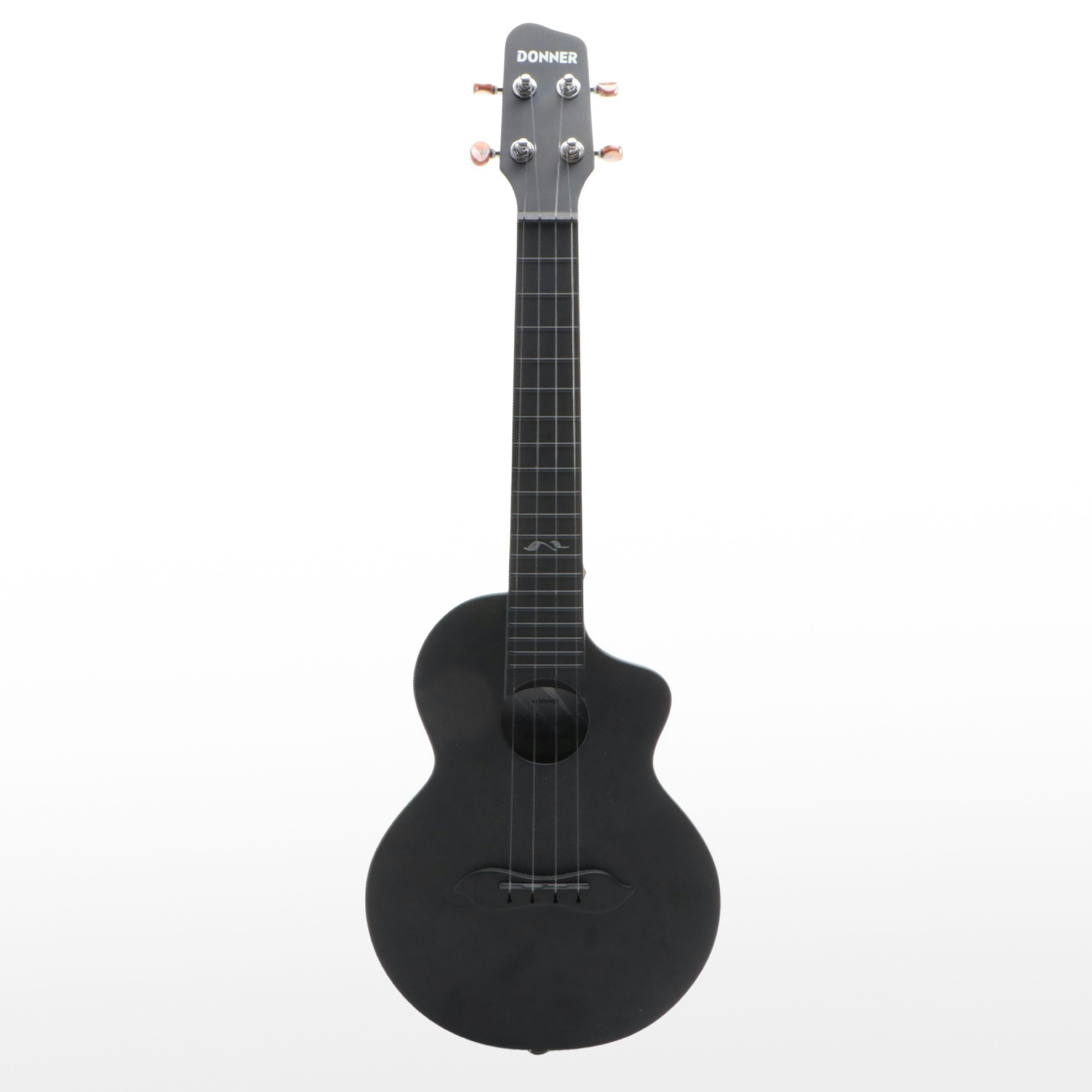 Donner Matte Black Ukulele