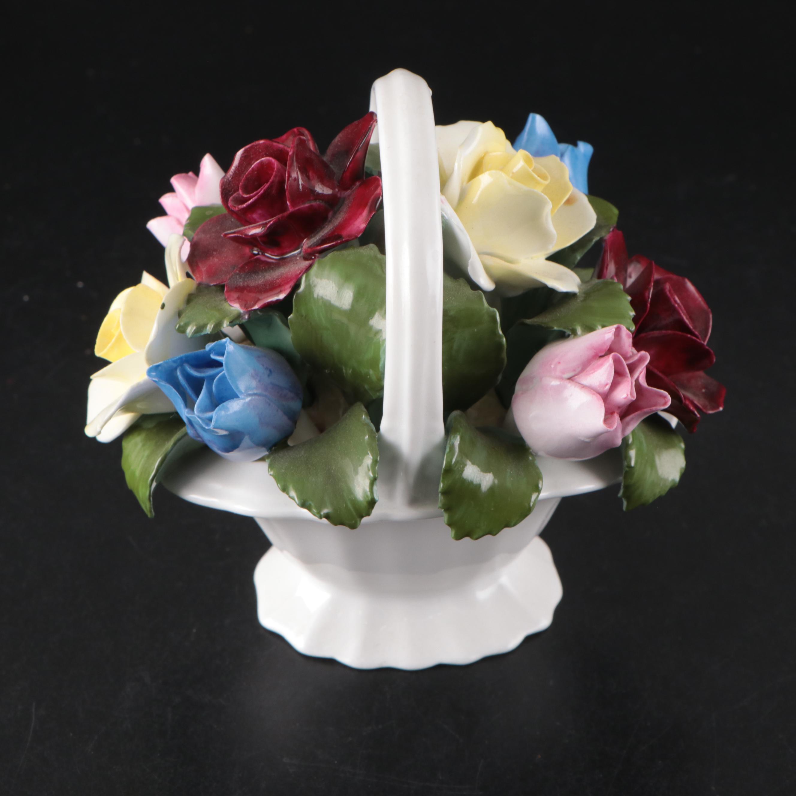 Aynsley "May Tulip" Bone China Figurine with More Ceramic Figurines