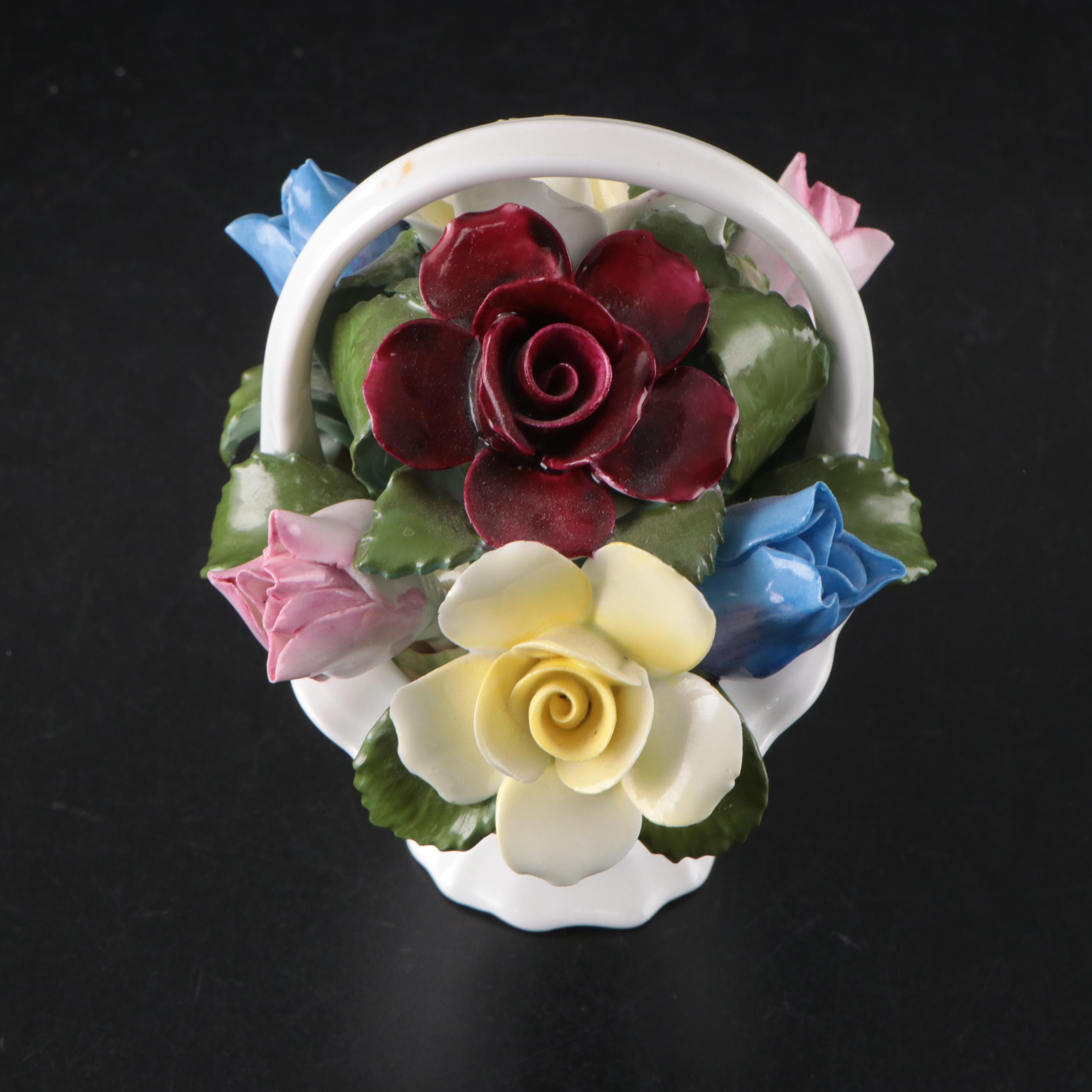 Aynsley "May Tulip" Bone China Figurine with More Ceramic Figurines