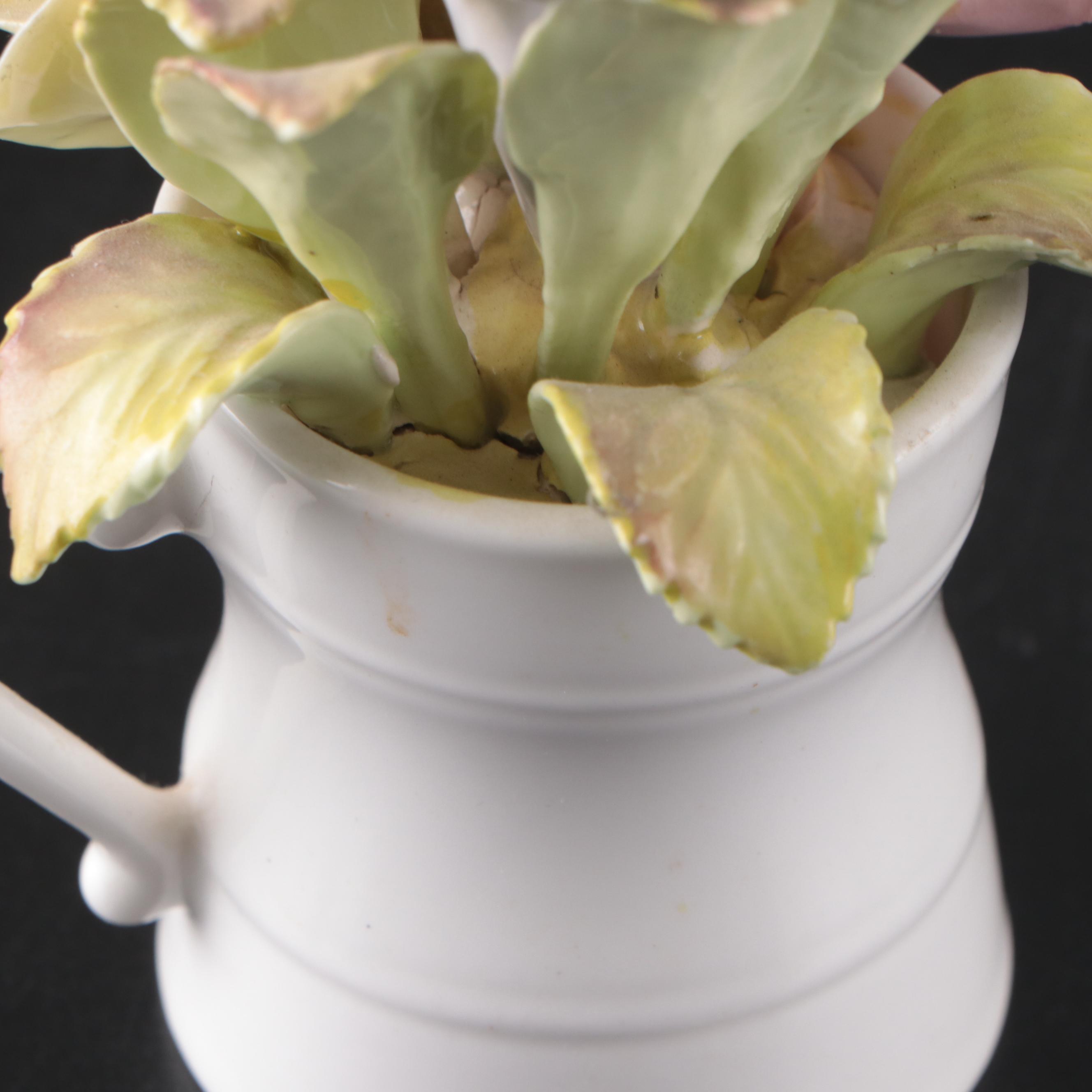 Aynsley "May Tulip" Bone China Figurine with More Ceramic Figurines