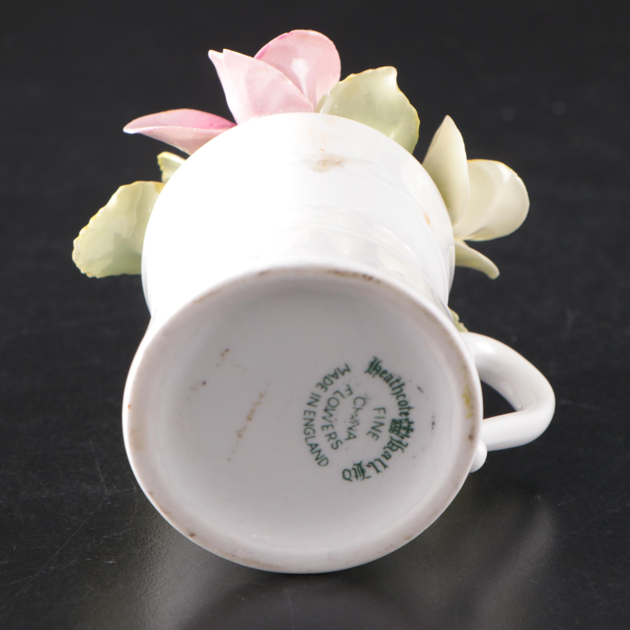 Aynsley "May Tulip" Bone China Figurine with More Ceramic Figurines