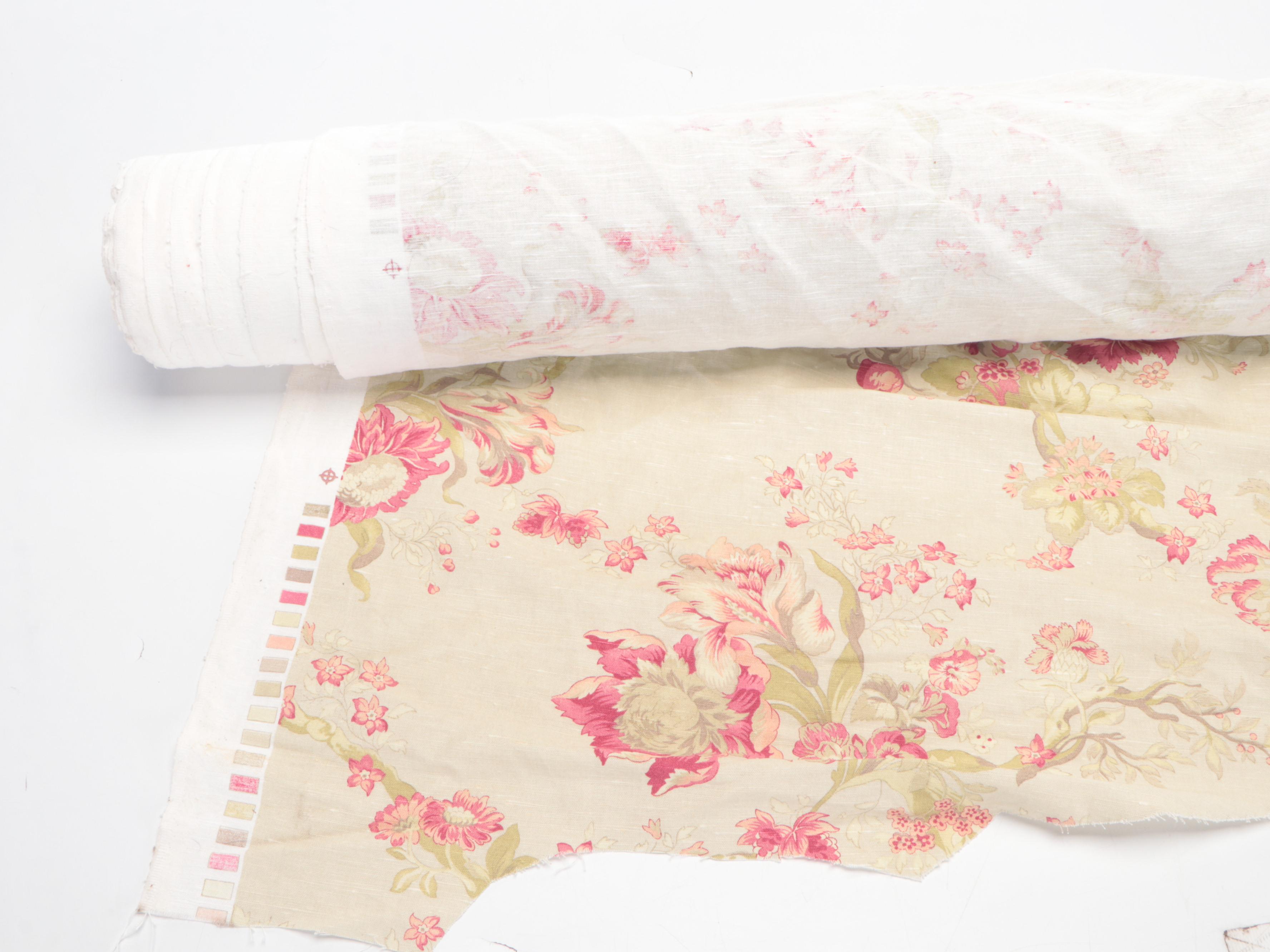 Kaufman, Aqquitaine "Lucidus", More Print & Plaid Decorator Fabric Bolts, 2000s