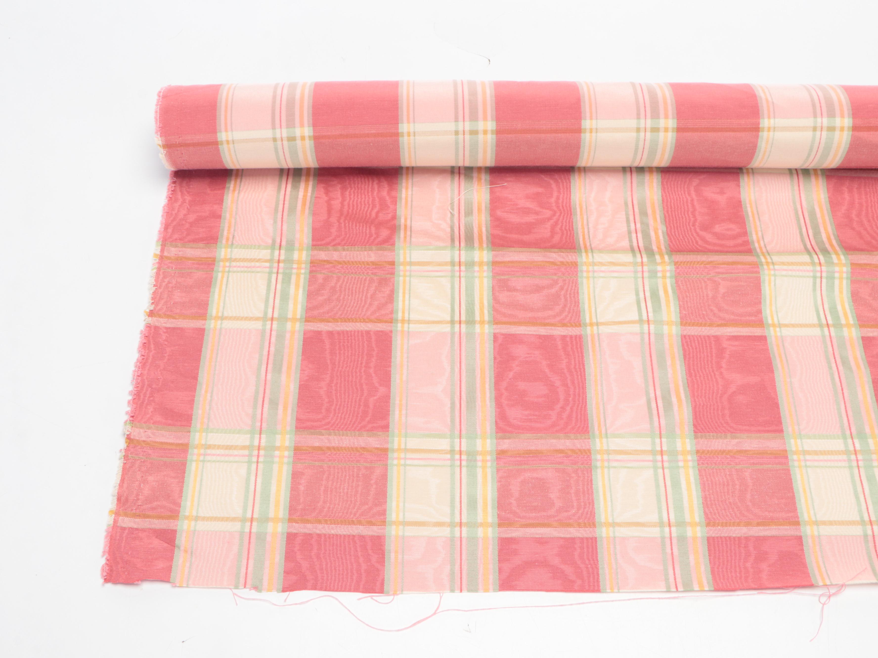 Kaufman, Aqquitaine "Lucidus", More Print & Plaid Decorator Fabric Bolts, 2000s