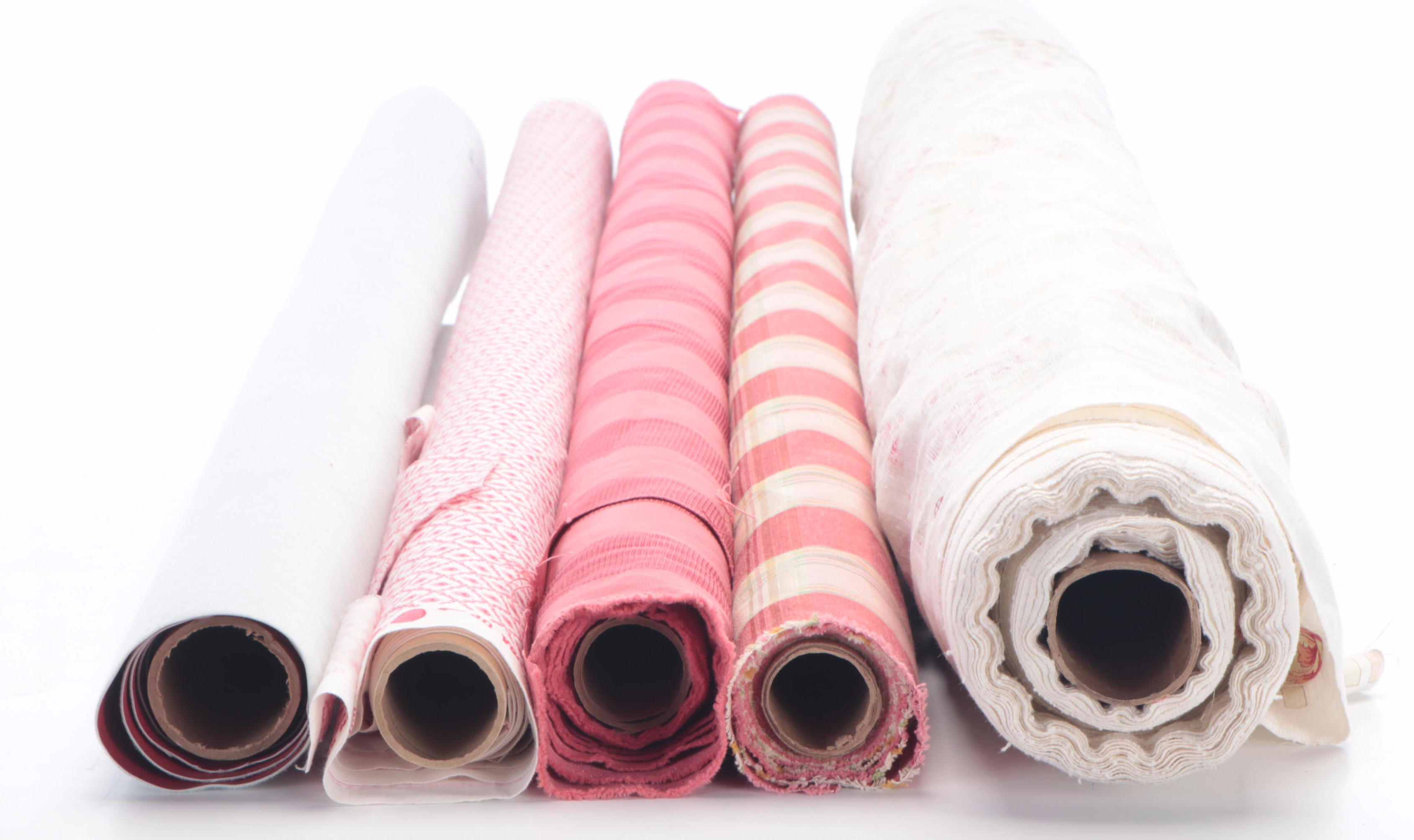 Kaufman, Aqquitaine "Lucidus", More Print & Plaid Decorator Fabric Bolts, 2000s