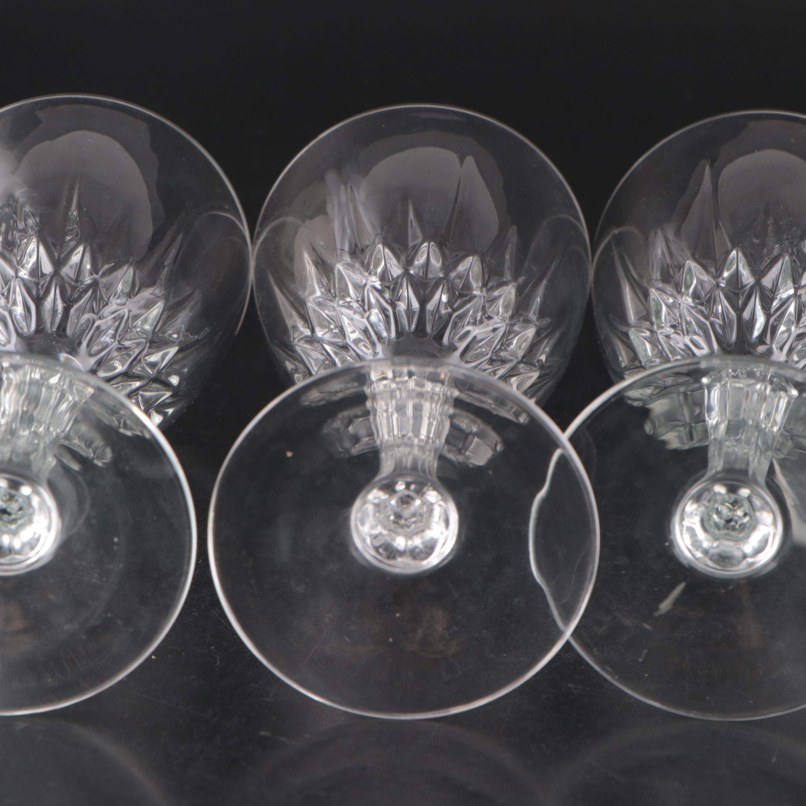 Cristal d'Arques-Durand "Chateaudun" Glass Water Goblets with More