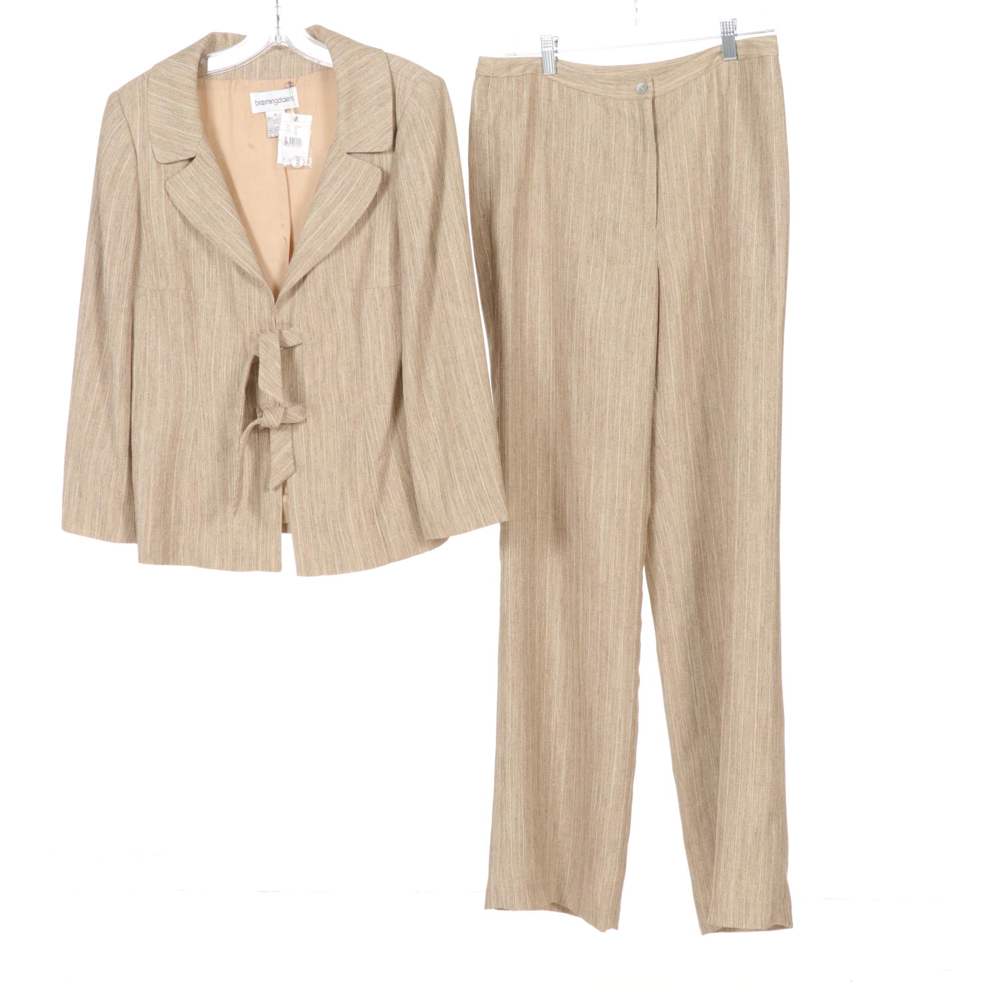 Bloomingdale's and Carlisle Women's Suit Sets