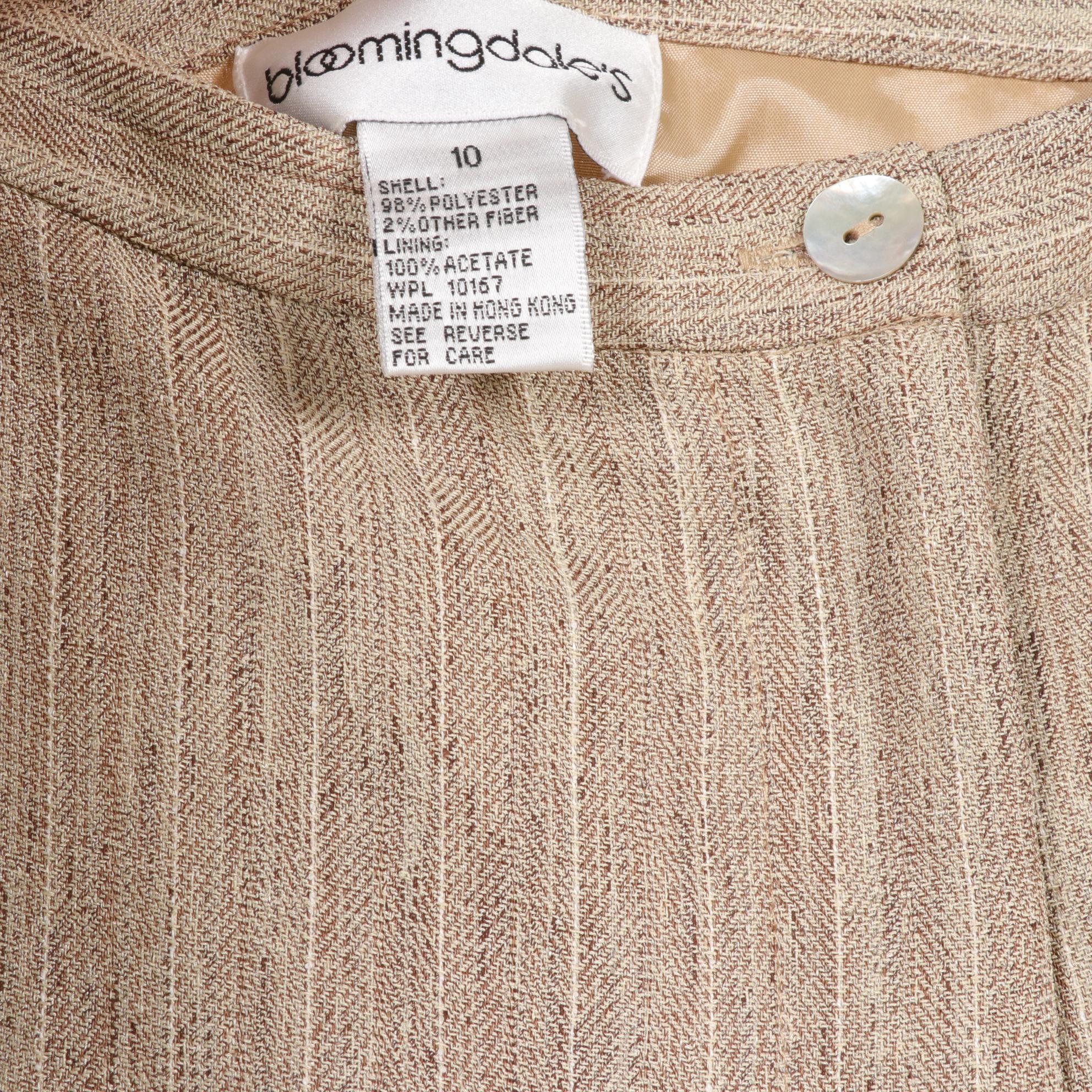 Bloomingdale's and Carlisle Women's Suit Sets