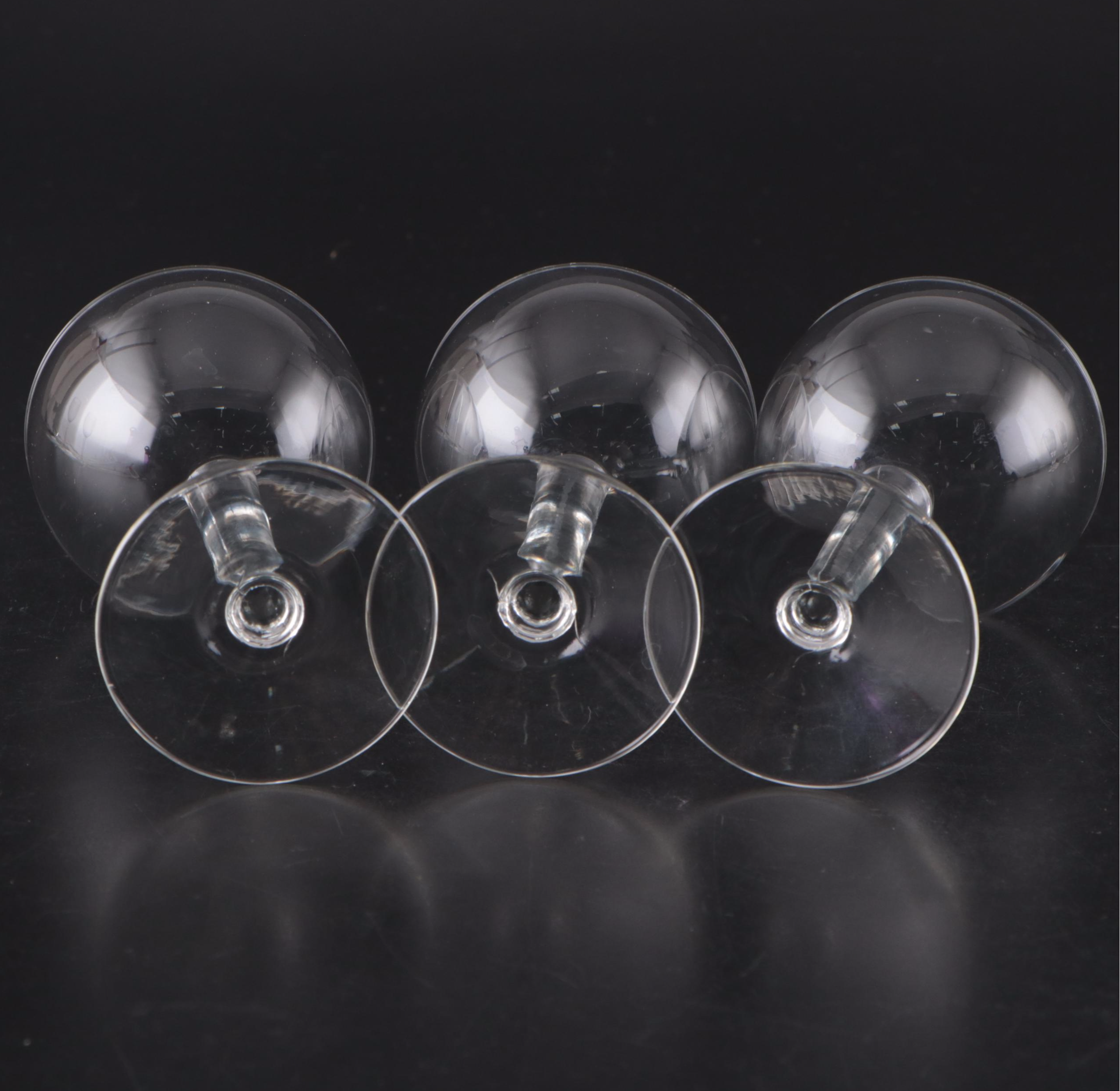 Wafer Stem Glass Cocktail Glasses and Champagne Coupes with More