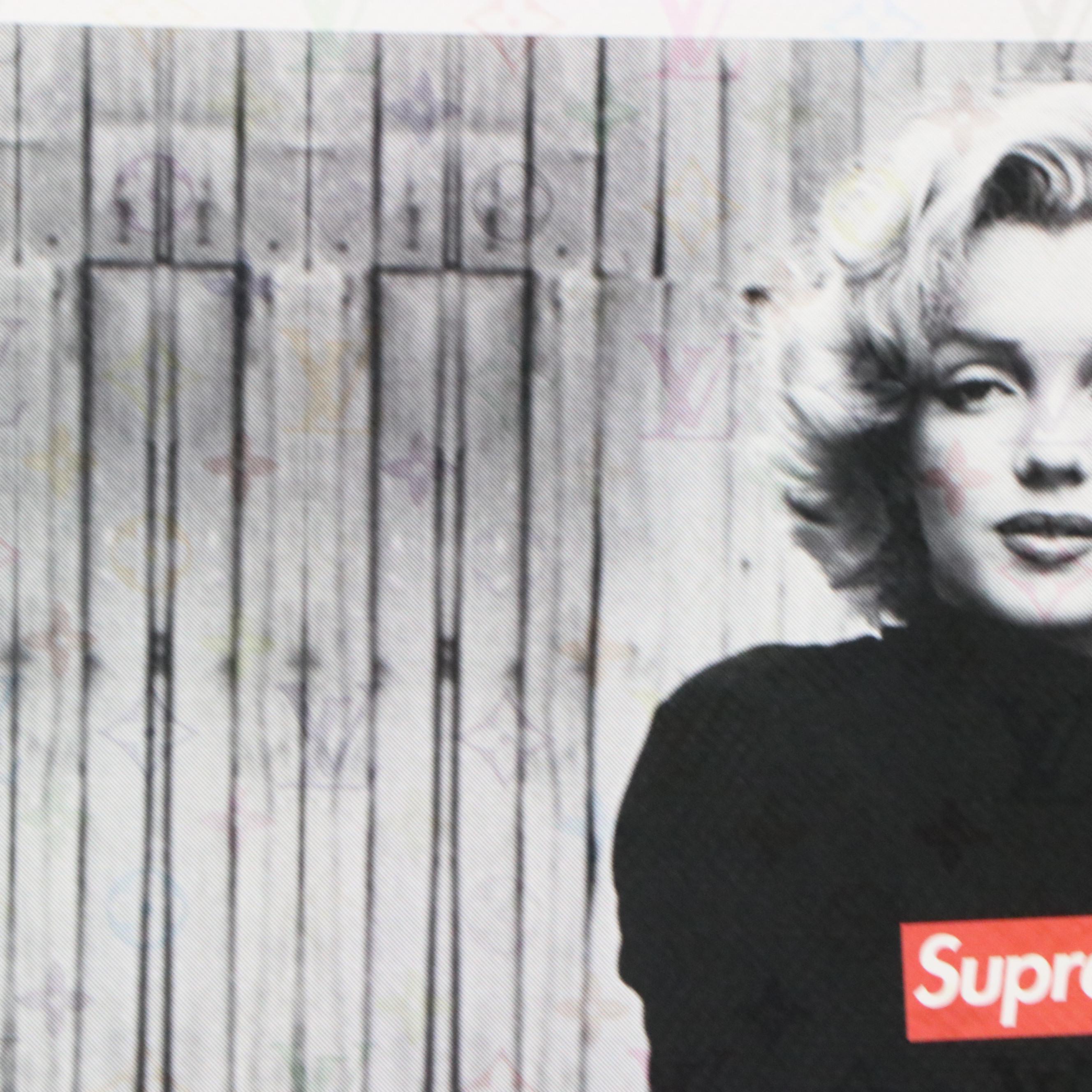 Death NYC Graphic Digital Print Featuring Marilyn Monroe, 21st Century