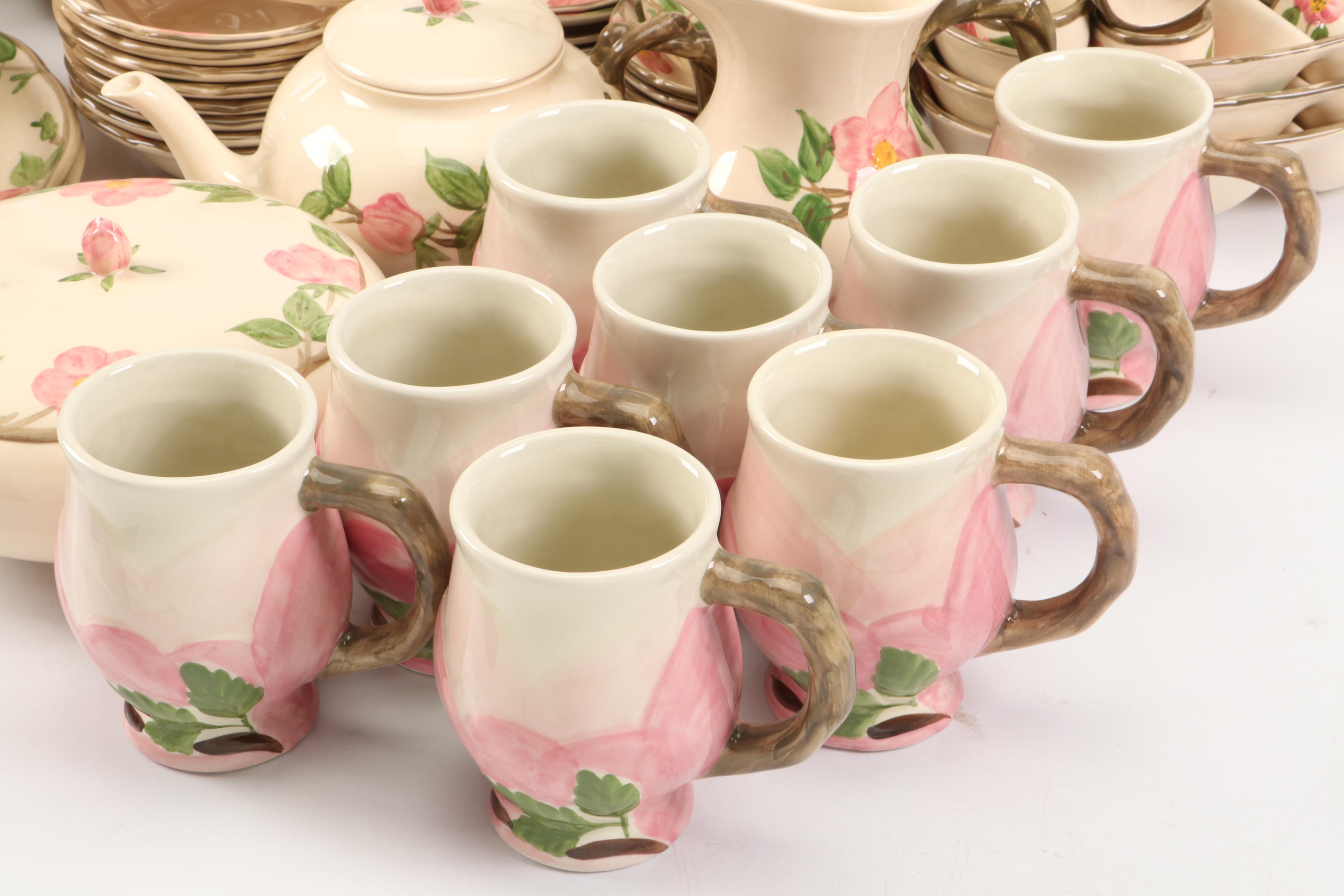 Franciscan "Desert Rose" Ceramic Dinnerware and Serveware