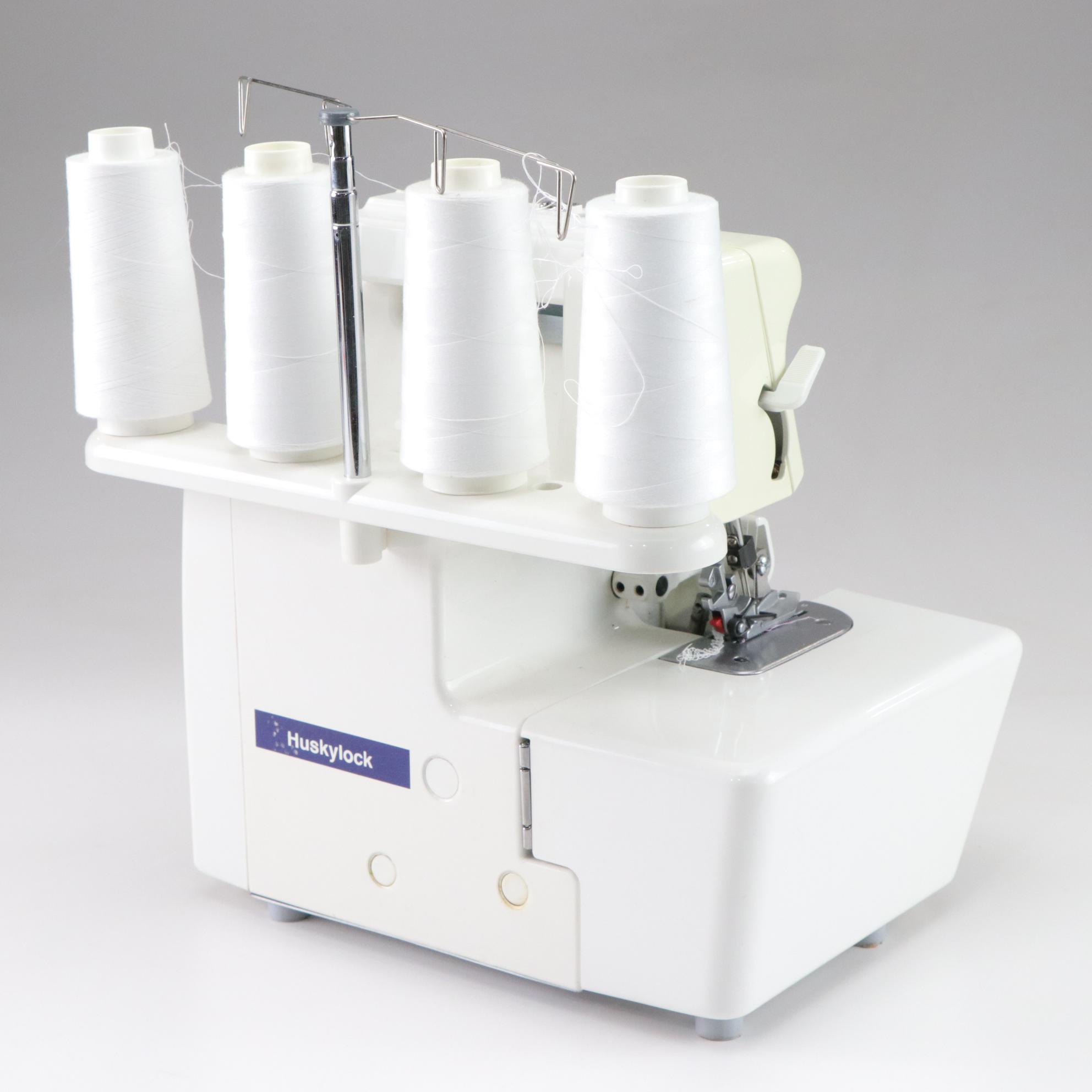 Huskylock 901 Serger Sewing Machine with Accessories and Supplies